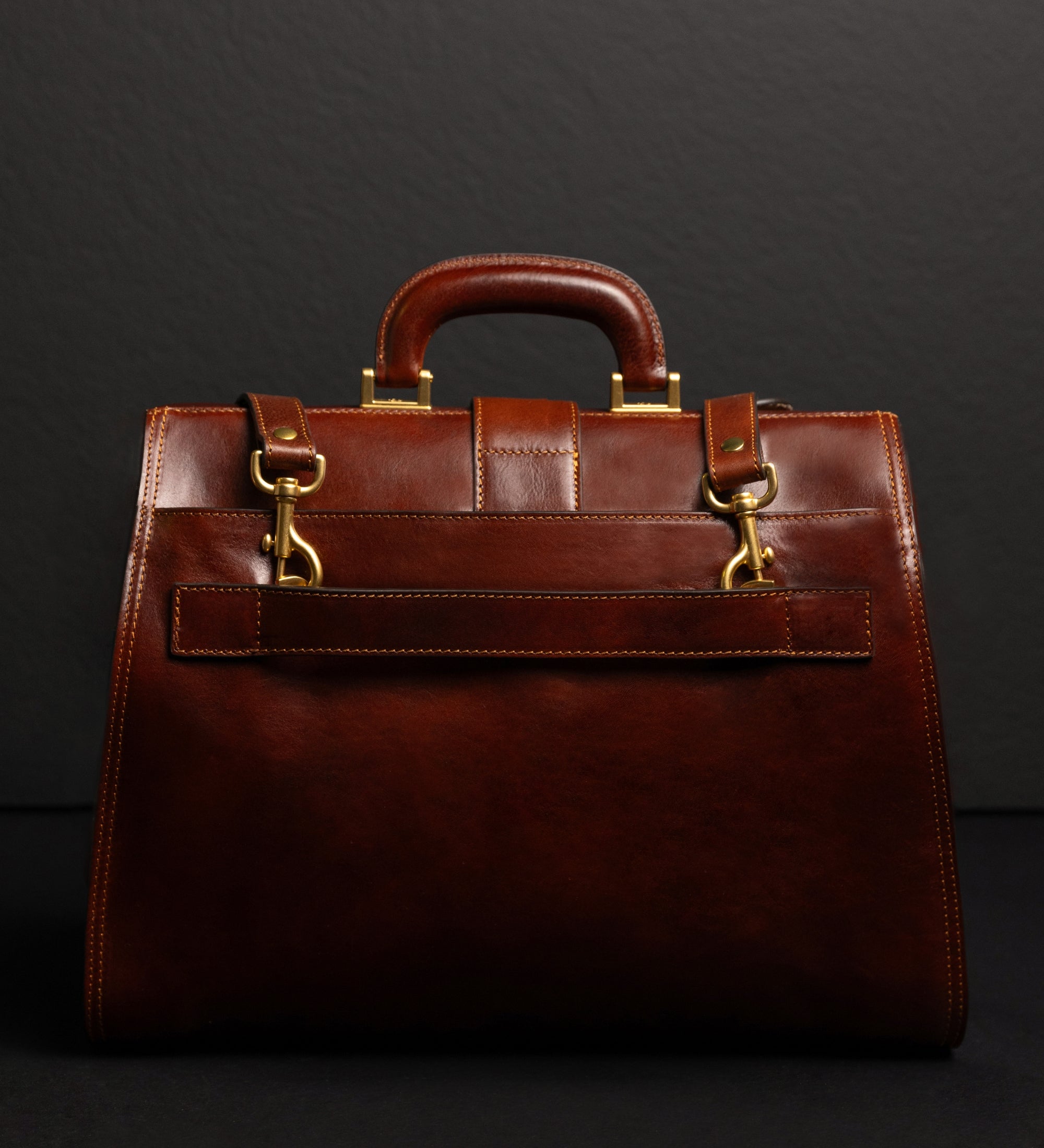 Bolso de médico de cuero grande: Mrs Dalloway