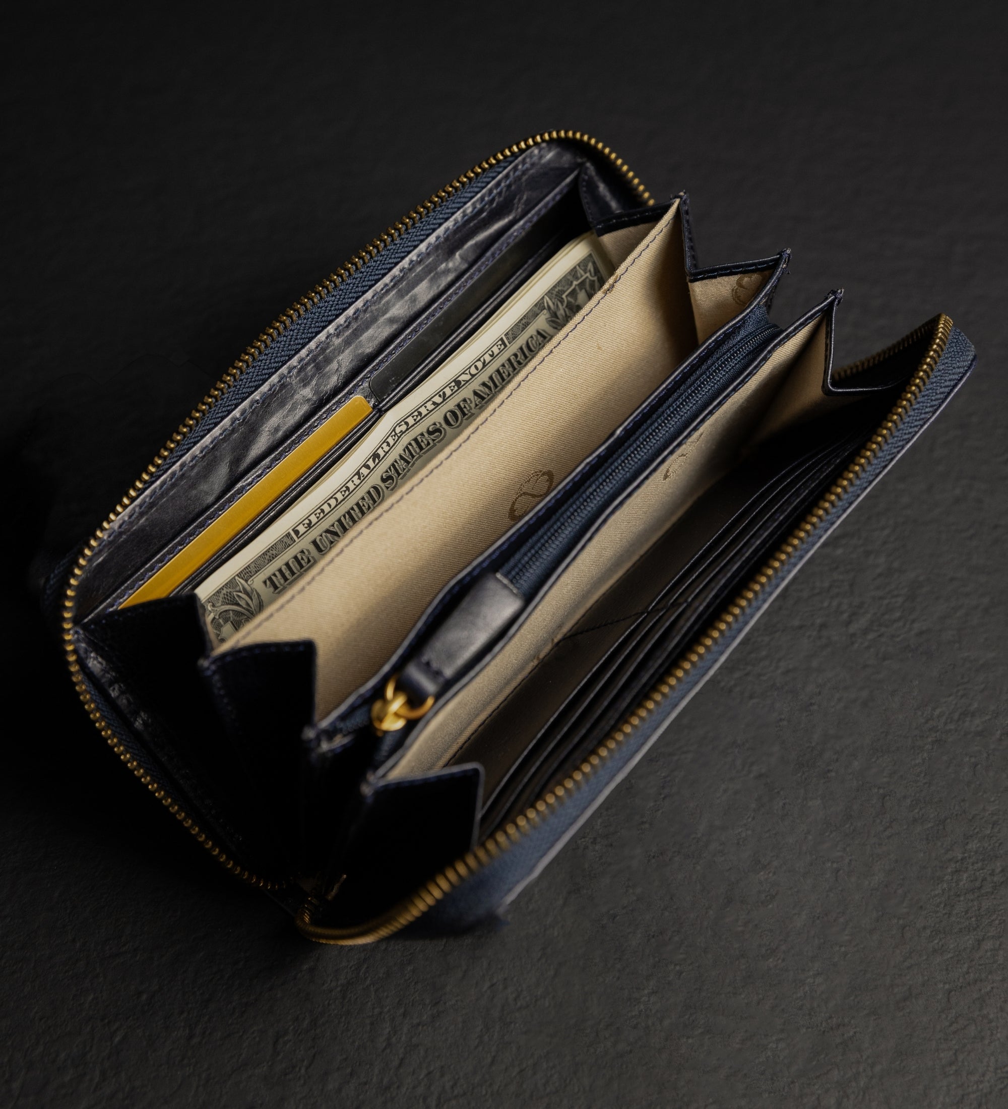 Cartera Continental de Cuero para Mujer - Excellent Women