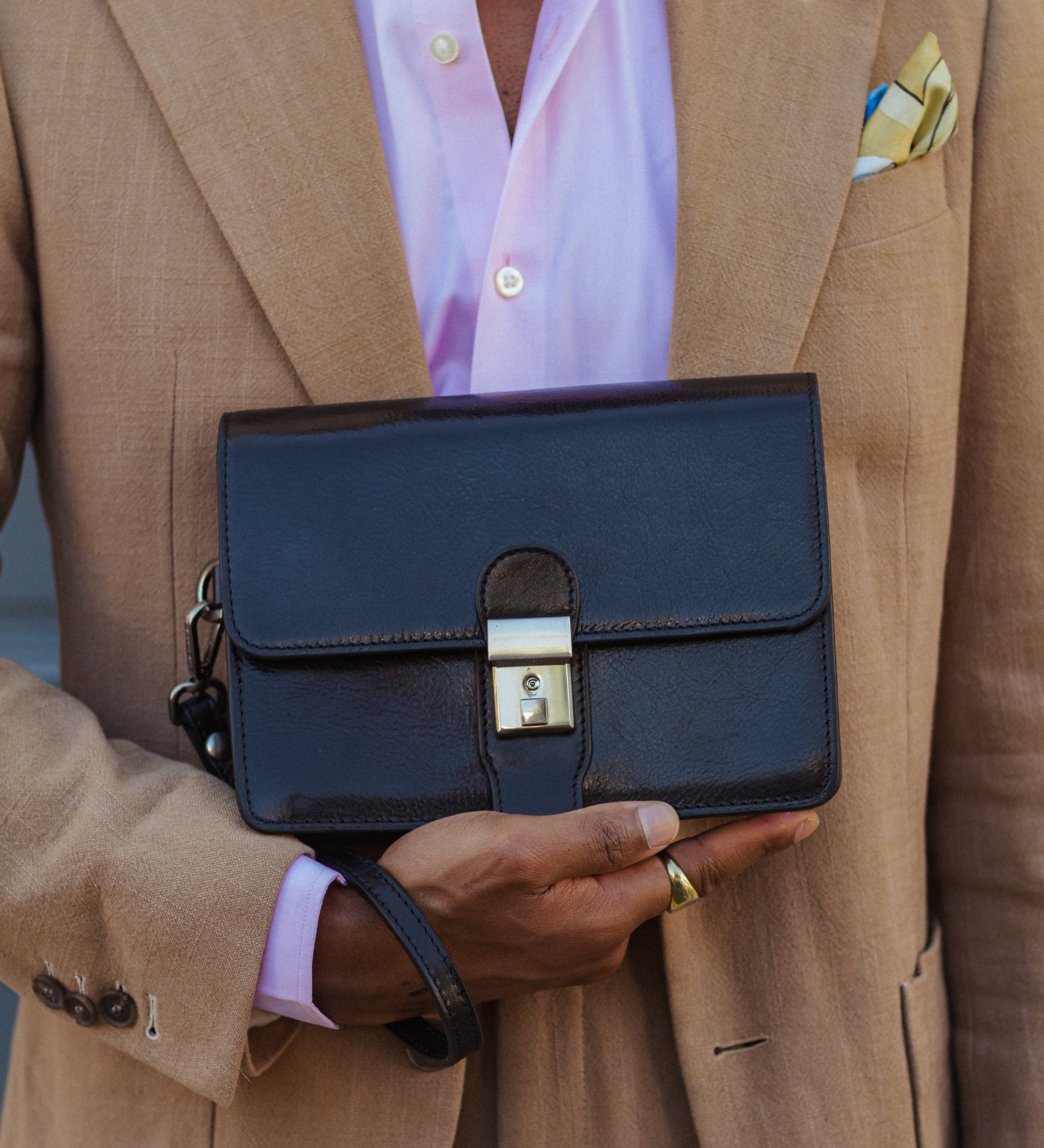 Bolso/cartera de mano de cuero: The Maltese Falcon