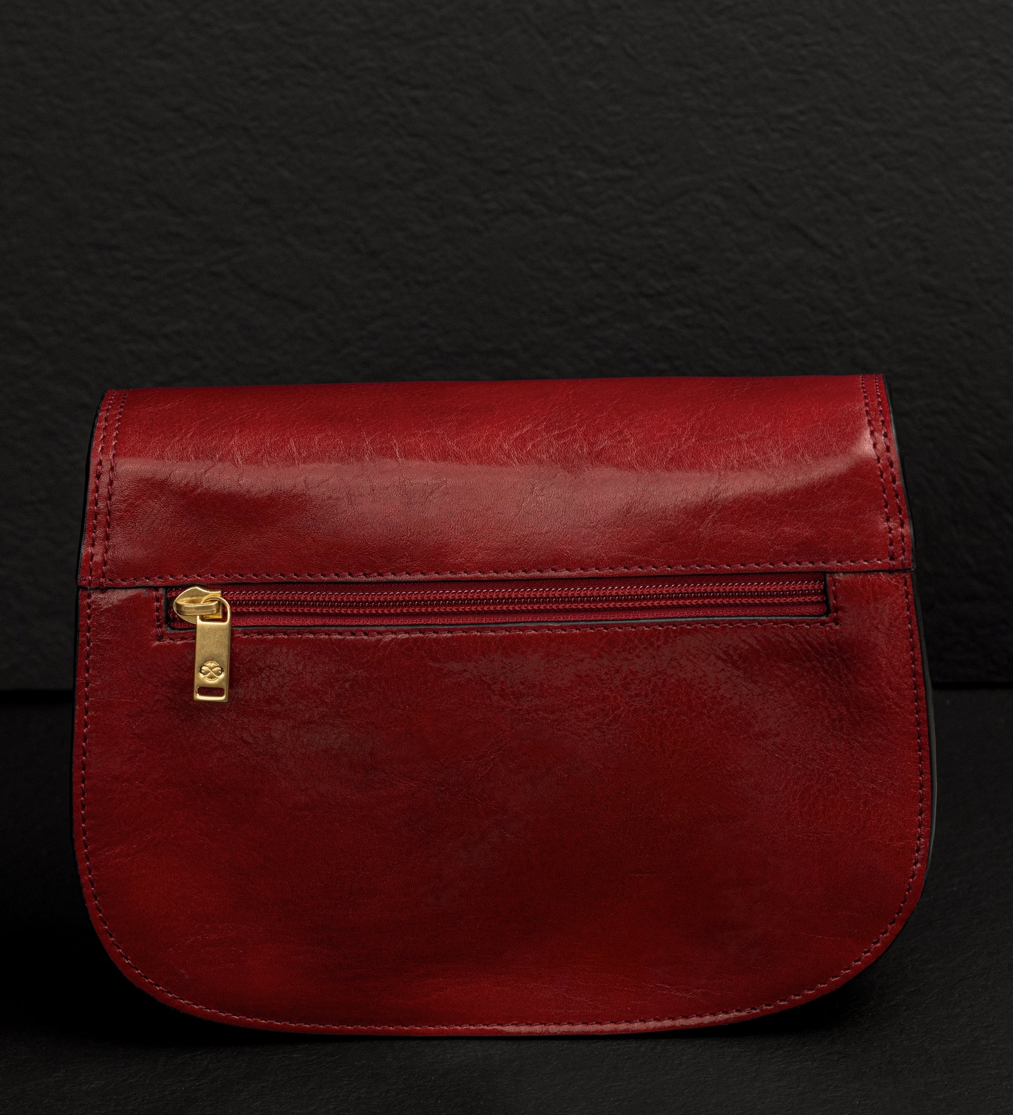 Bolso bandolera saddle de cuero para mujer: Moonfleet