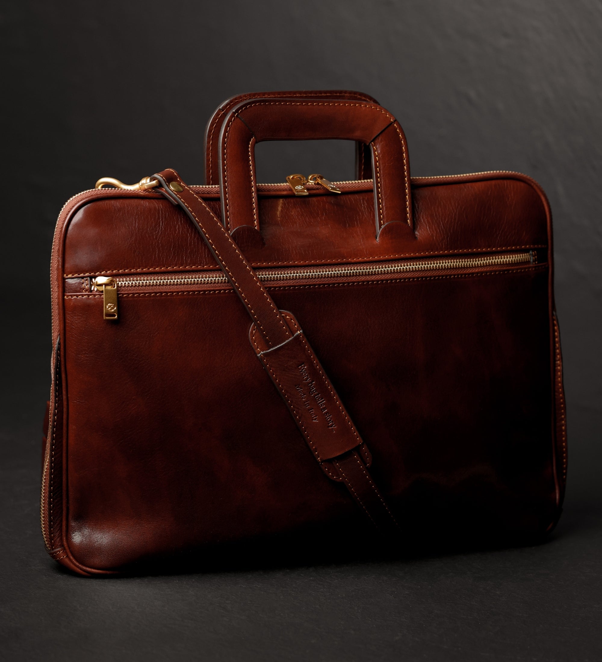 Bolso para portátil/maletín de cuero para mujer: Brave New World