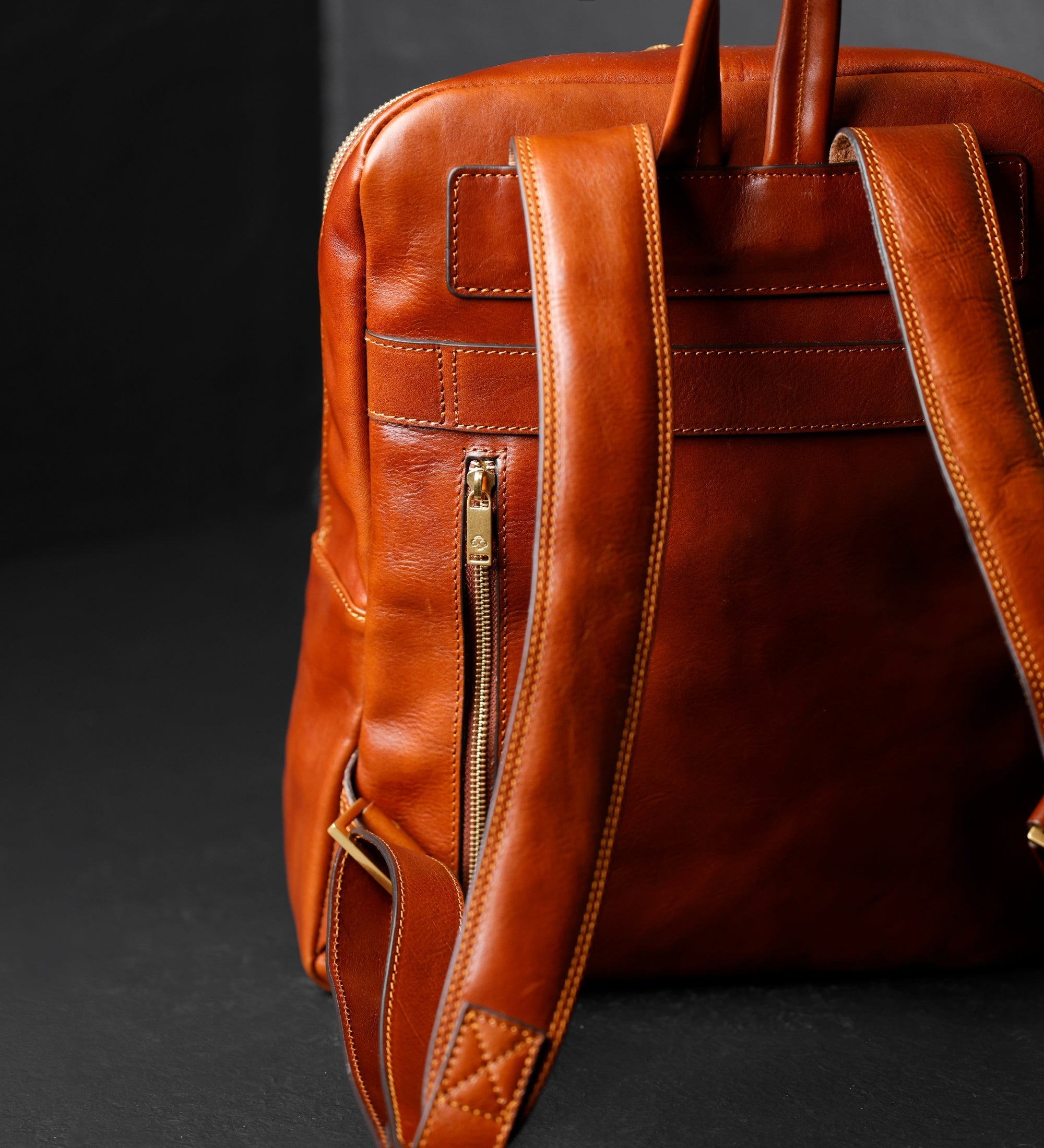 Mochila de cuero grande para hombre: The Divine Comedy