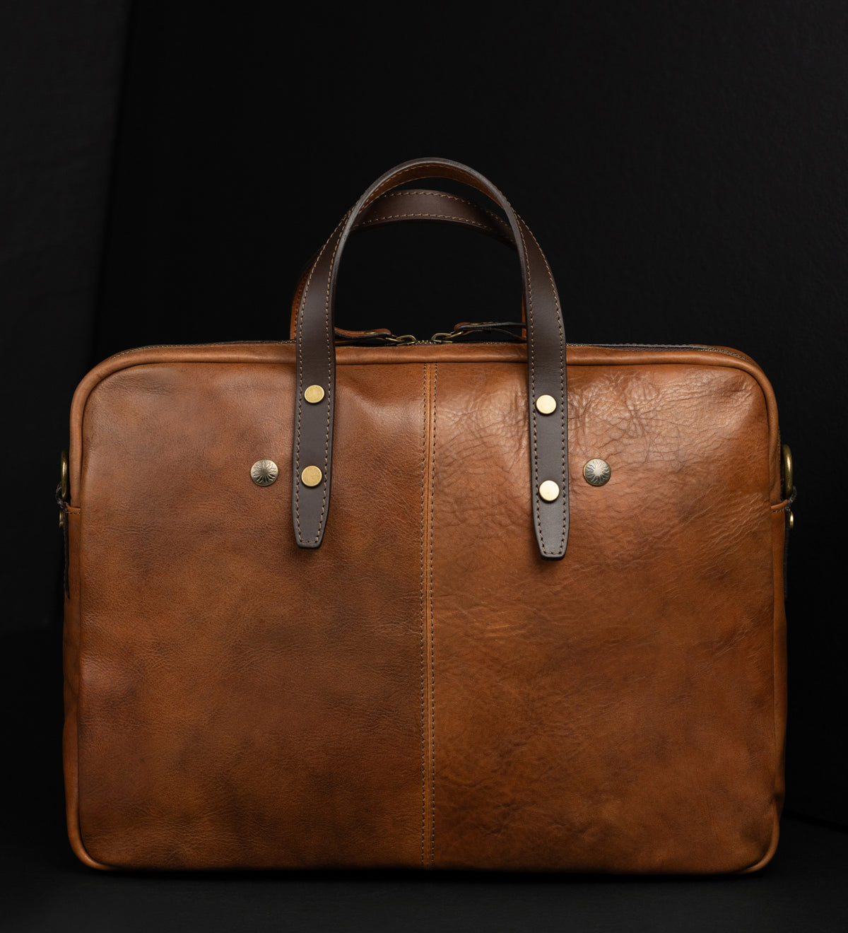 Bolso para portátil/maletín de cuero: Lanark