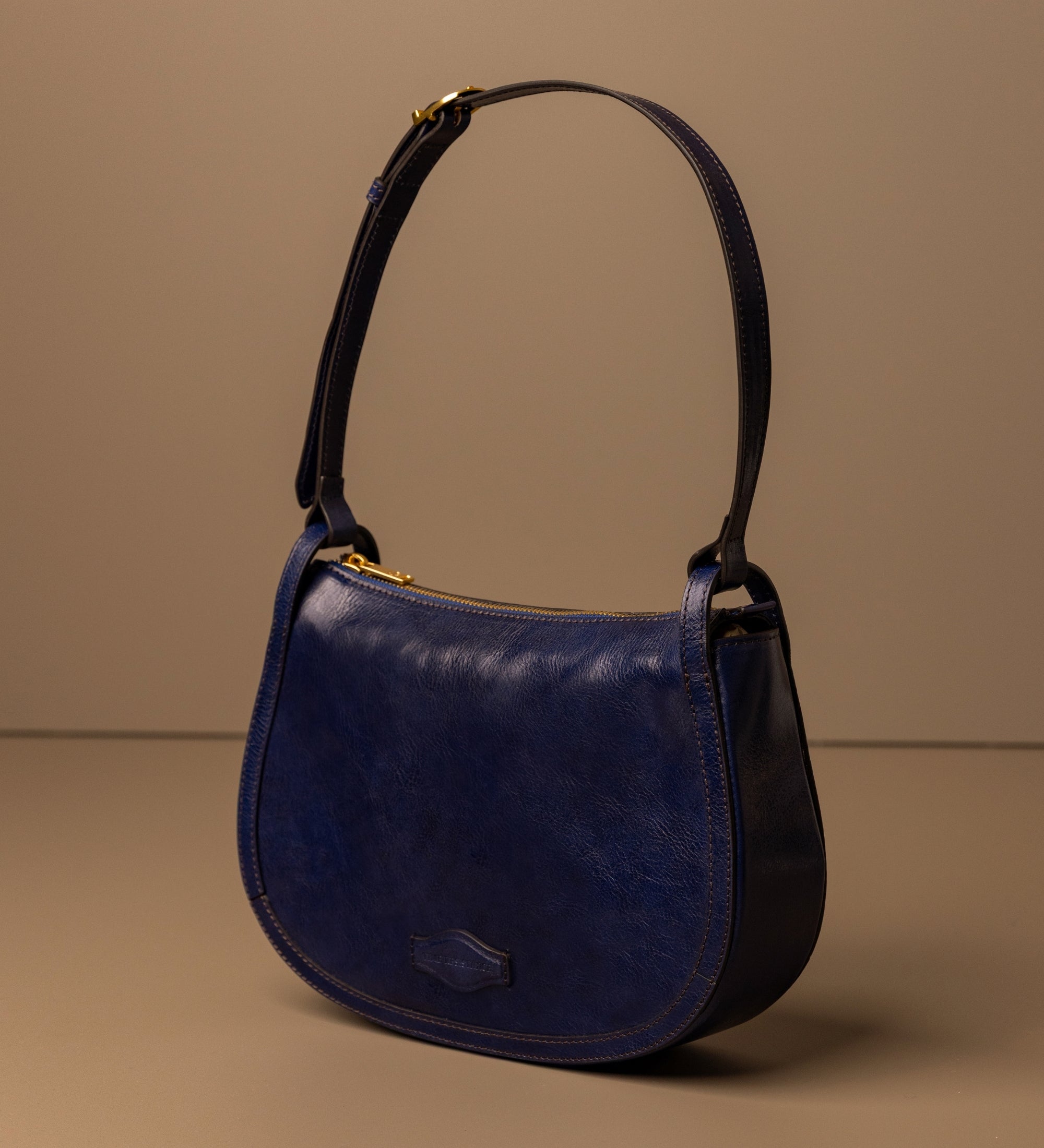 Bolso hobo de cuero para mujer: La Noia