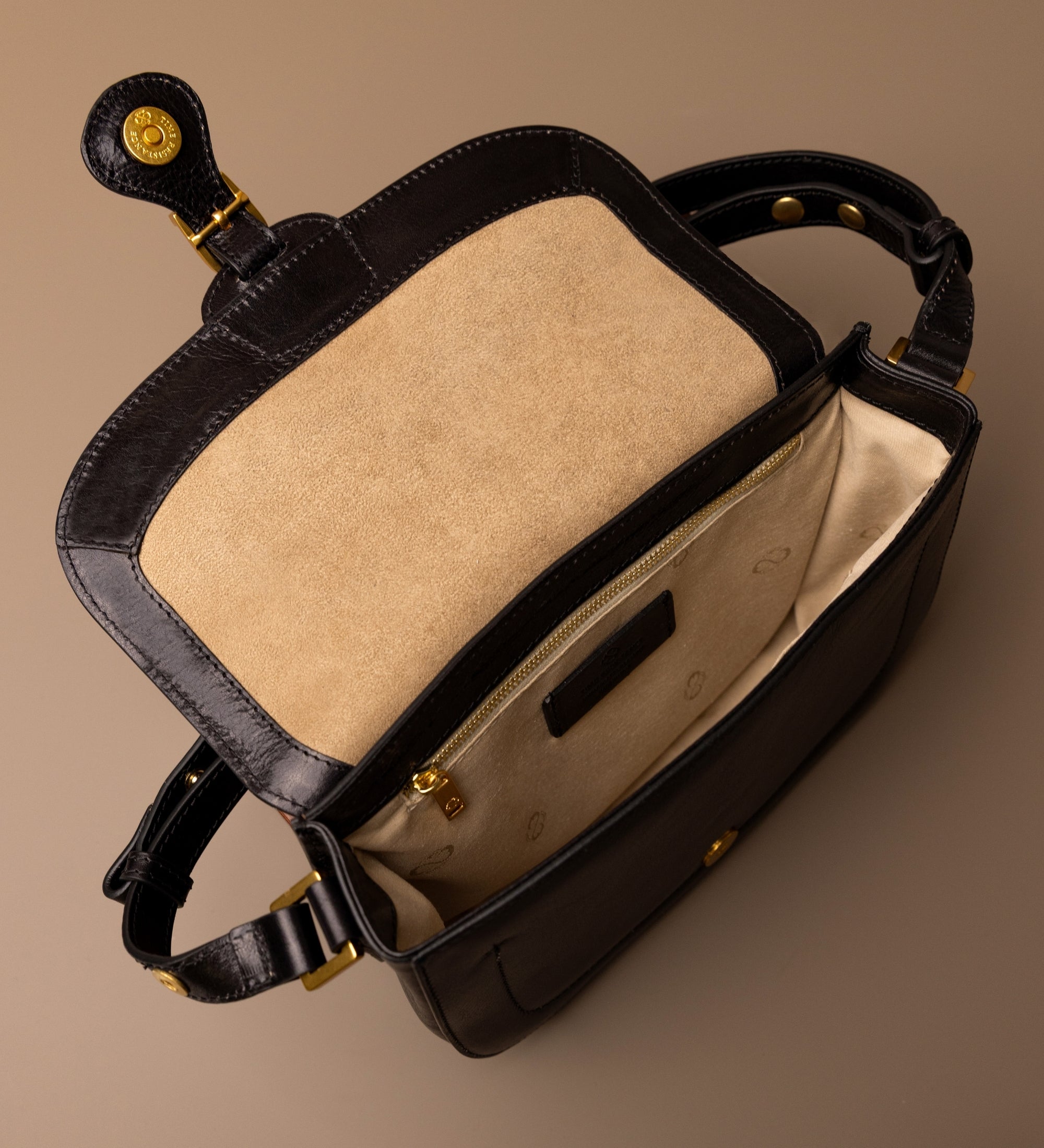 Bolso saddle de cuero para mujer: Romola