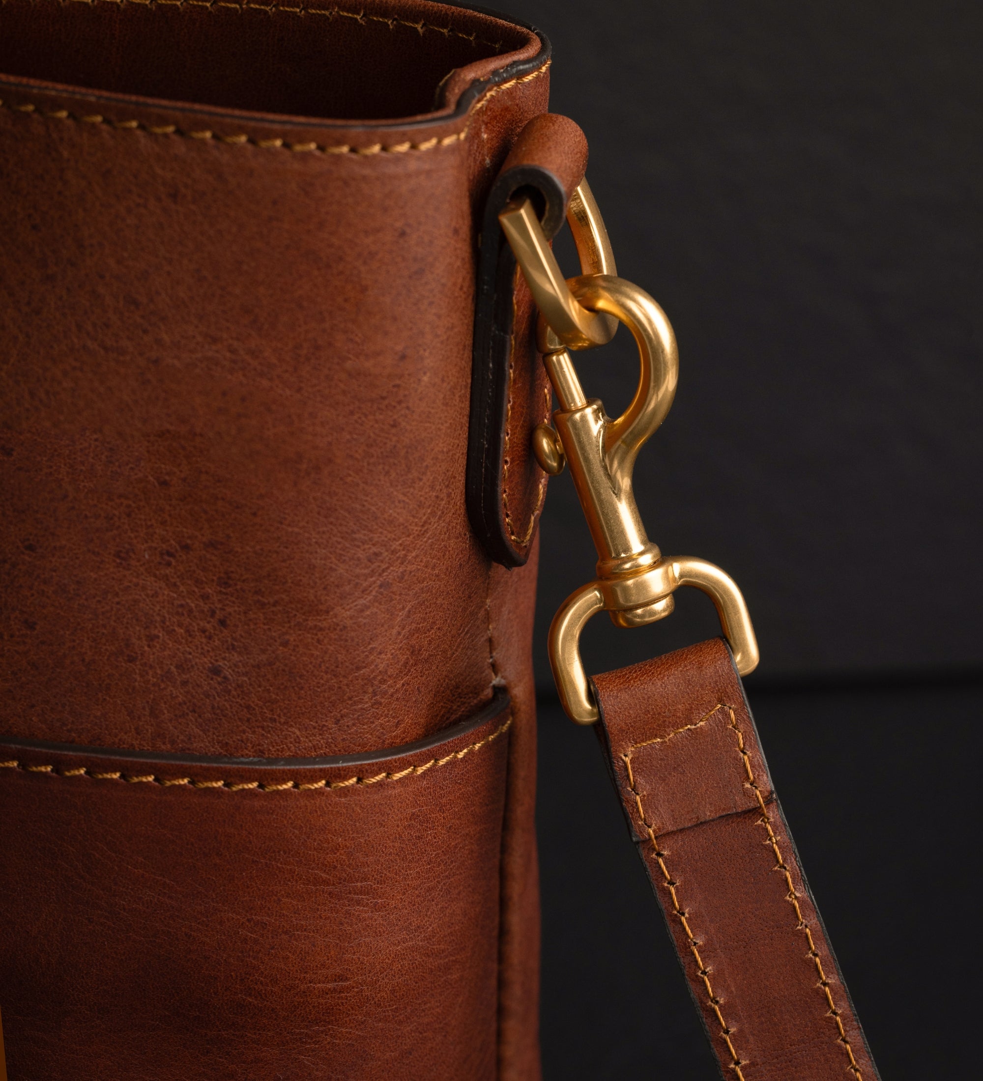 Bolso de hombro/bolso de mano de cuero para mujer: Camilla