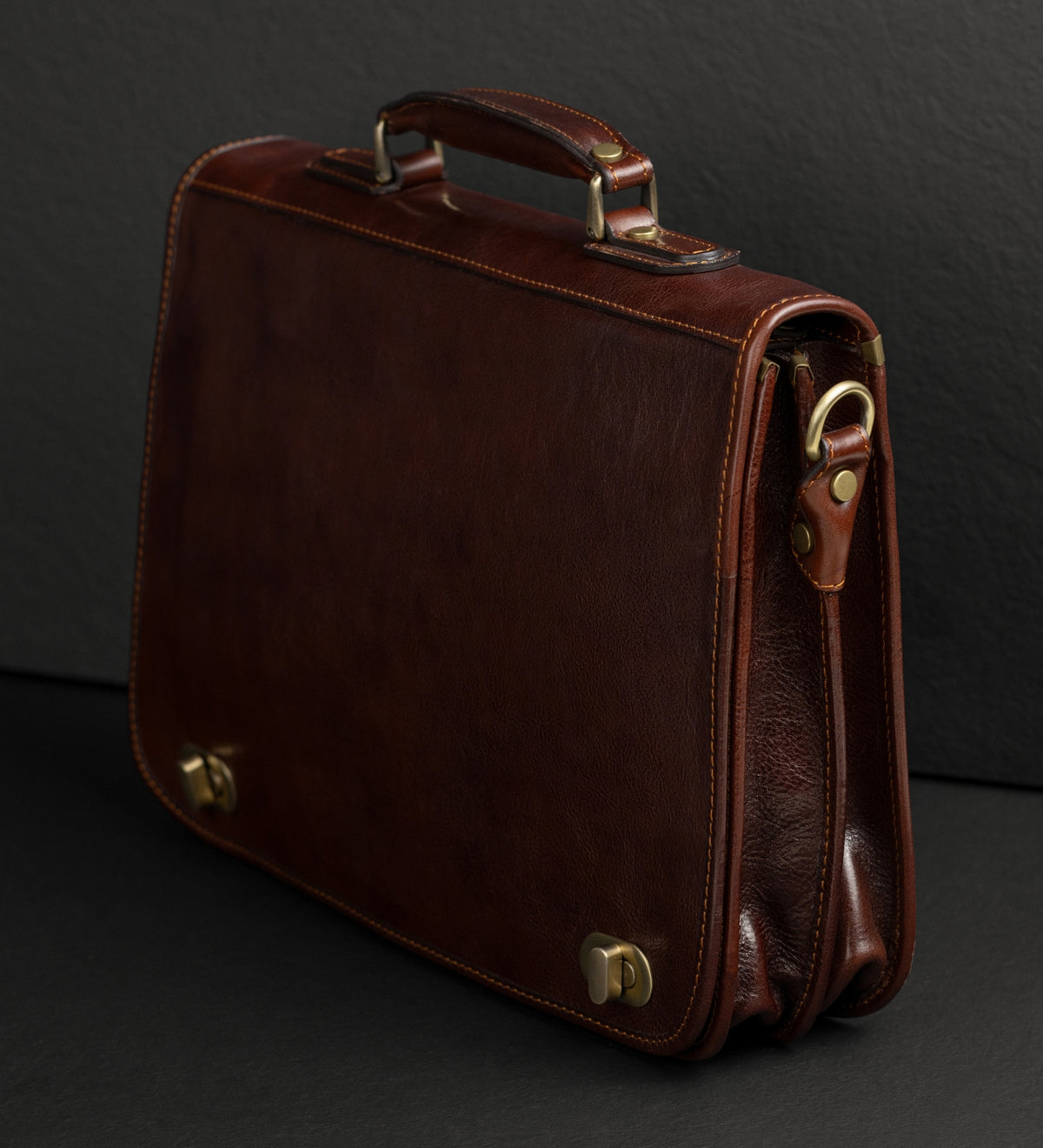 Bolso para portátil/maletín de cuero: Illusions