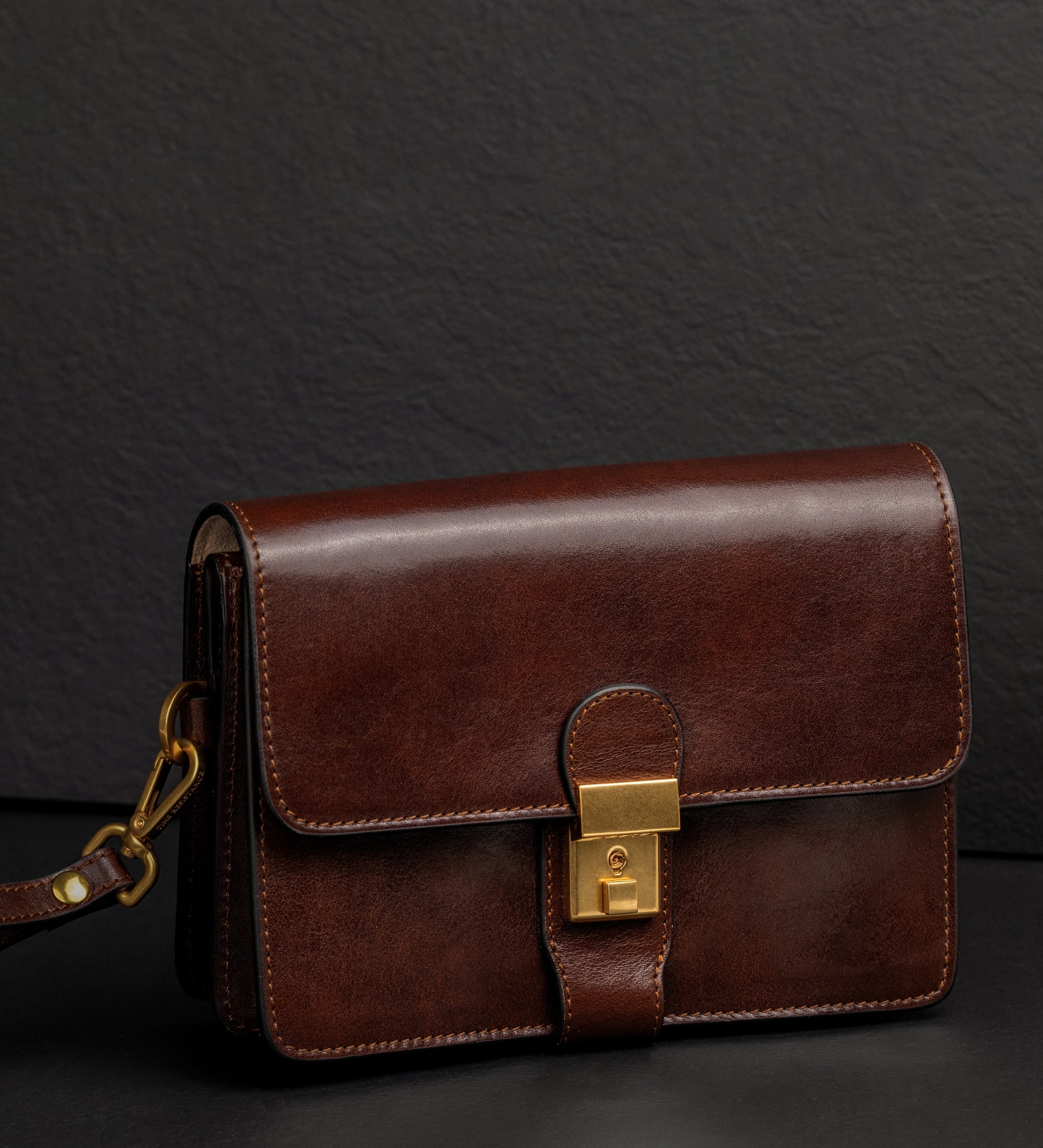 Bolso/cartera de mano de cuero: The Maltese Falcon