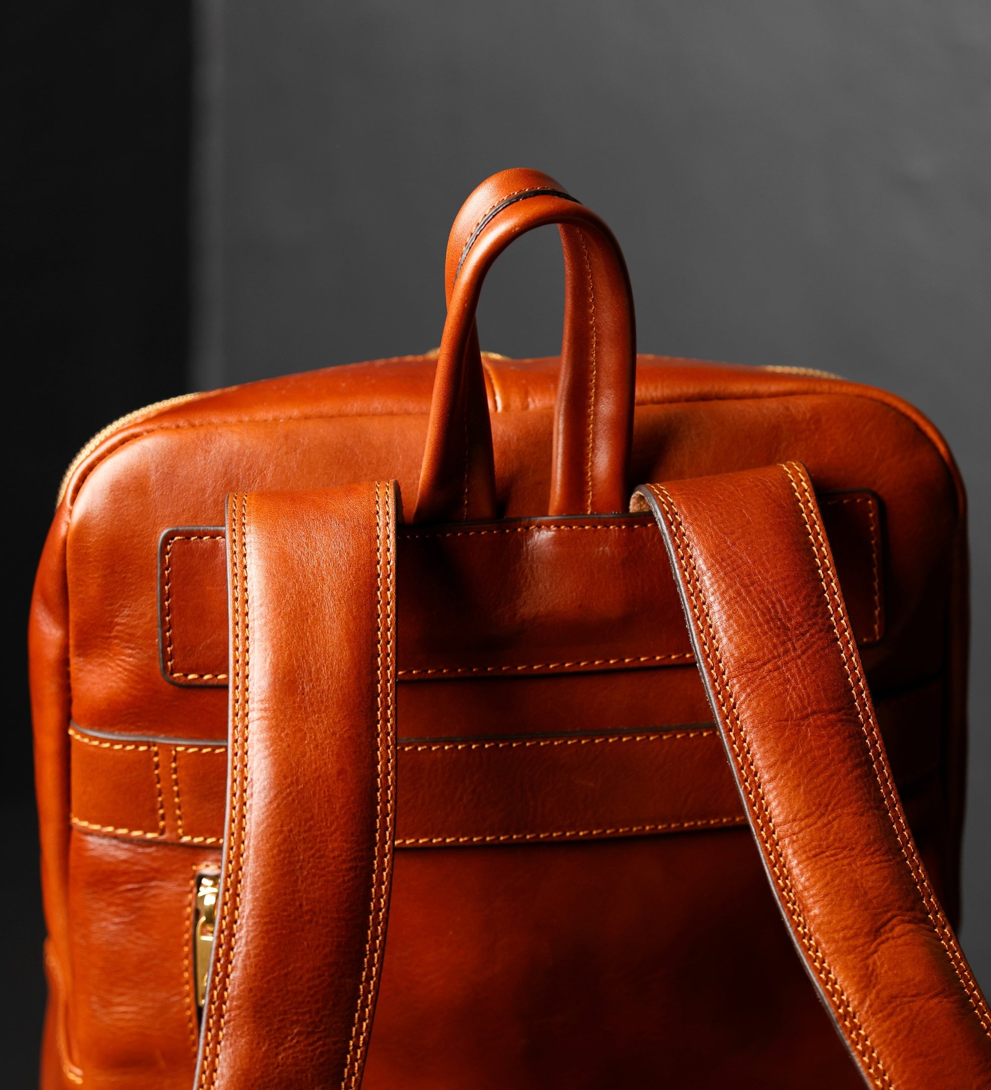 Mochila de cuero grande para hombre: The Divine Comedy
