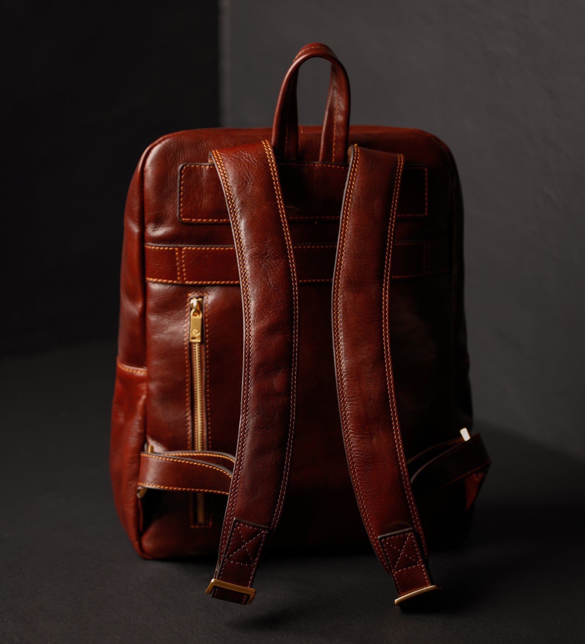 Mochila de cuero grande para hombre: The Divine Comedy