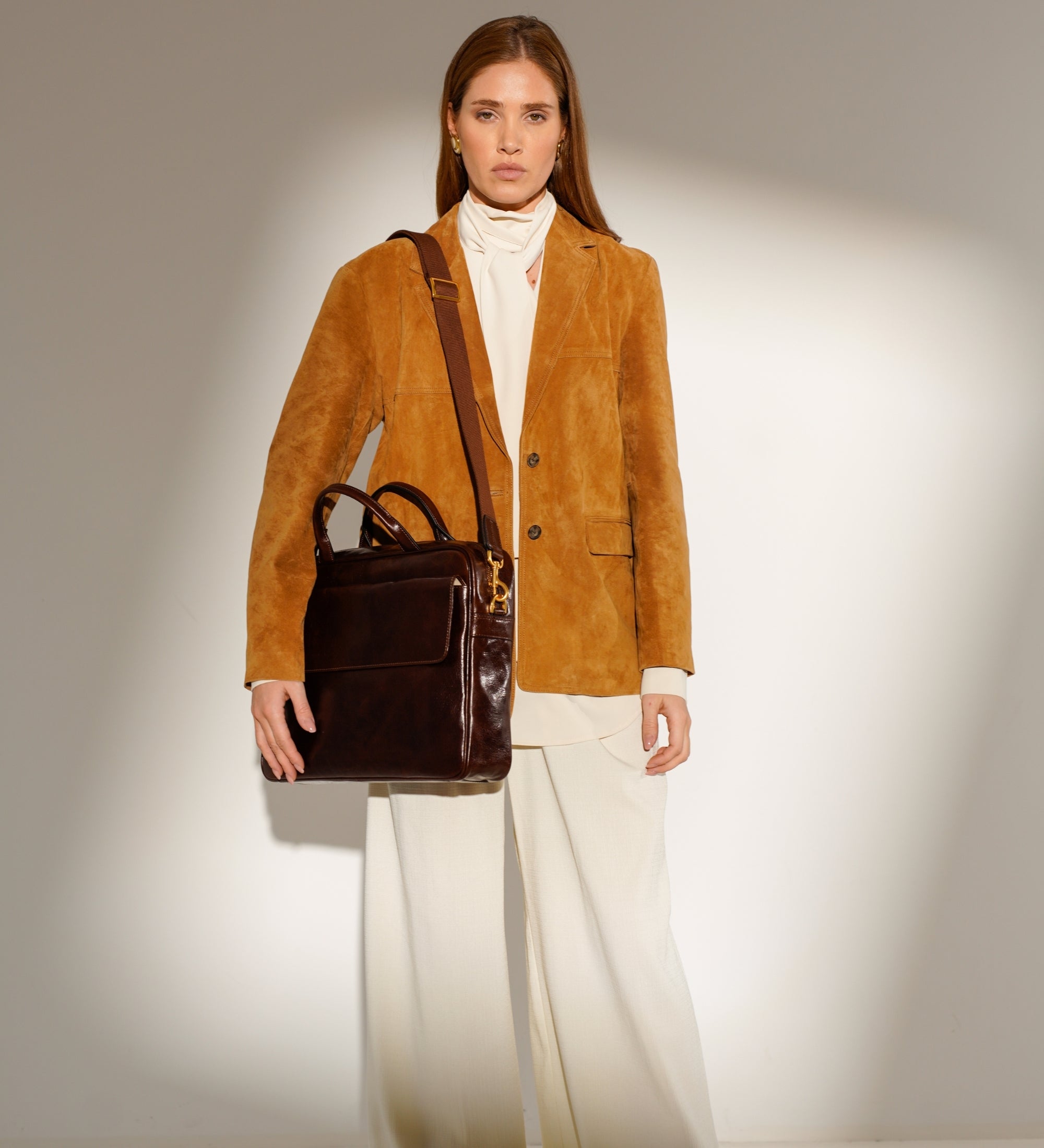 Bolso para portátil/maletín de cuero para mujer: The Sheltering Sky