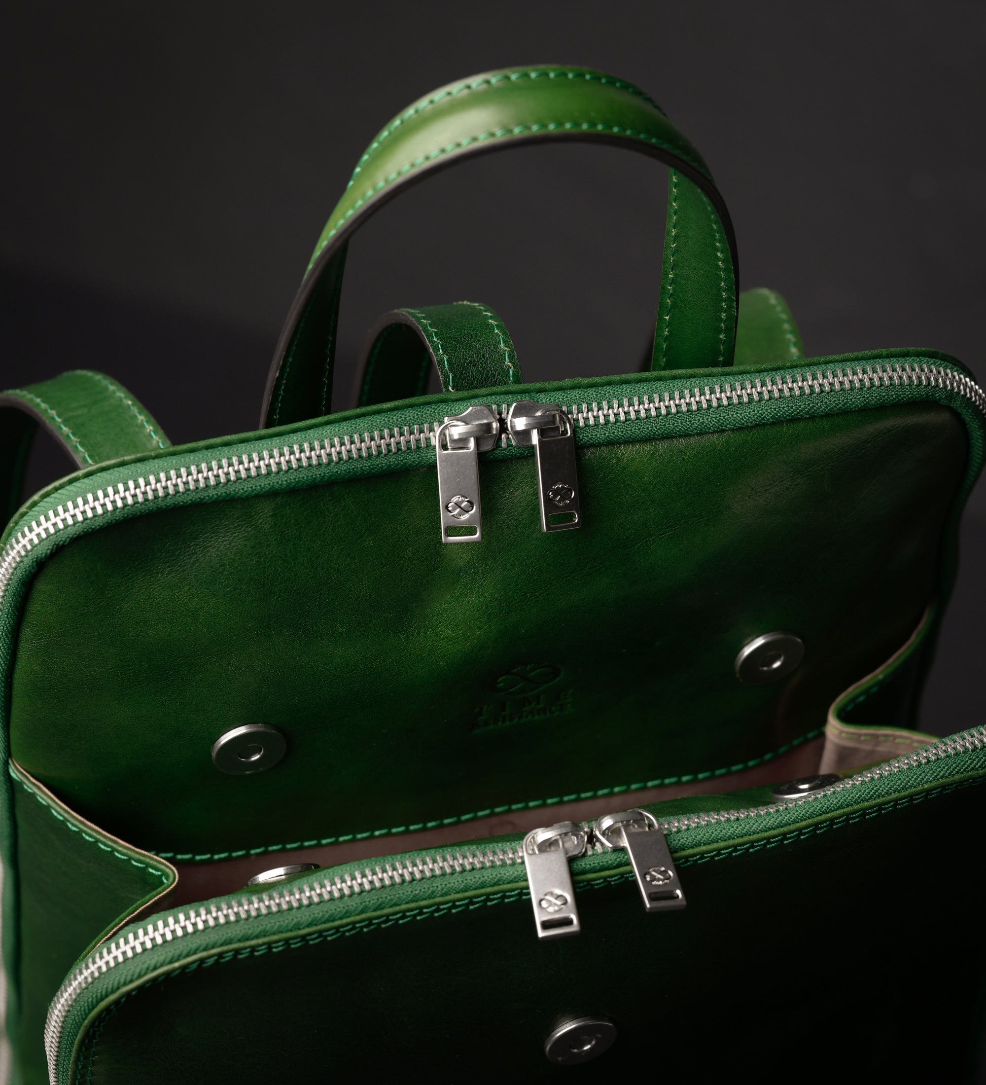Bolso de hombro/mochila de cuero convertible para mujer: Clarissa