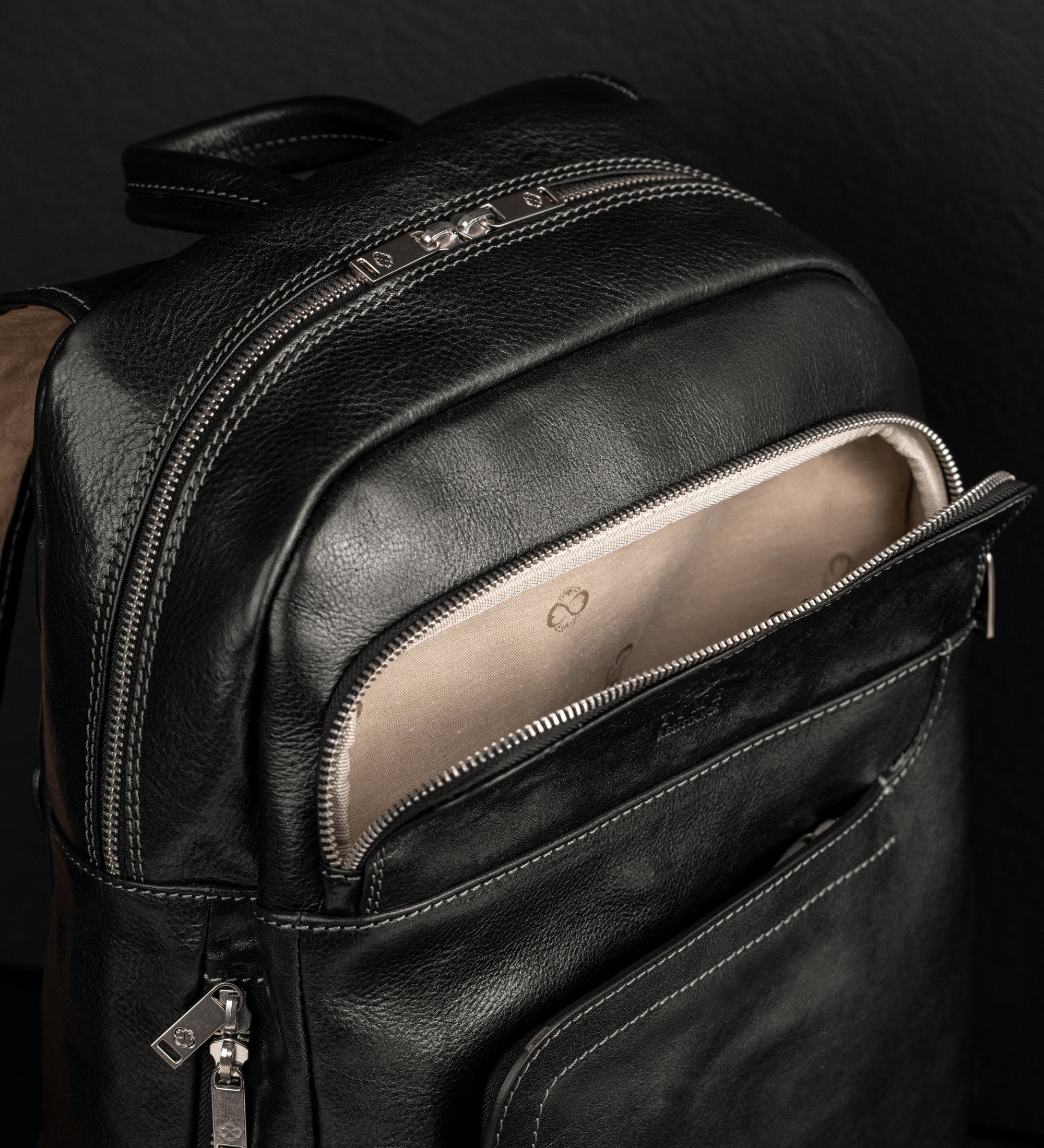 Mochila de viaje de cuero para mujer: L.A. Confidential