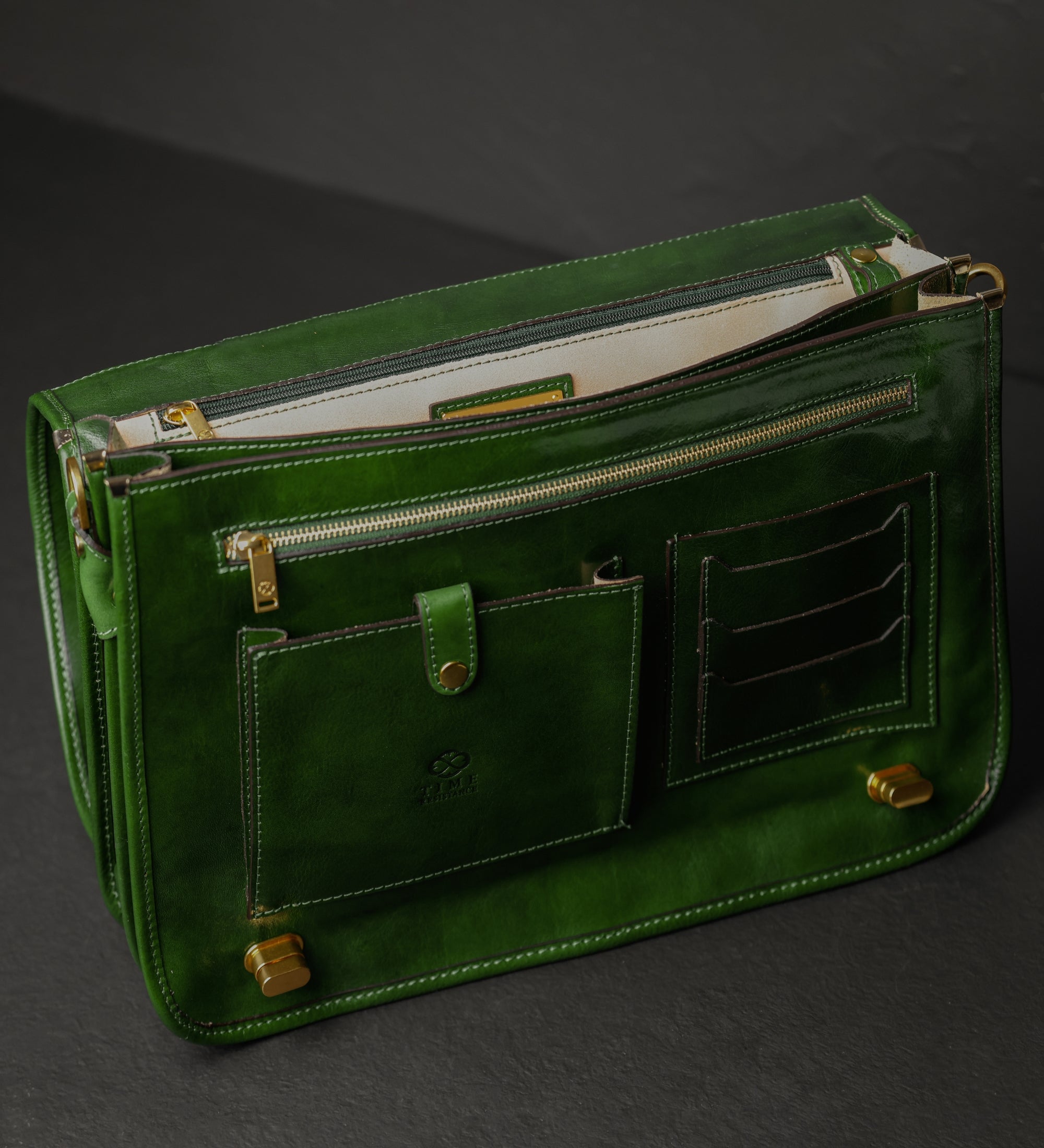 Bolso para portátil/maletín de cuero: Illusions