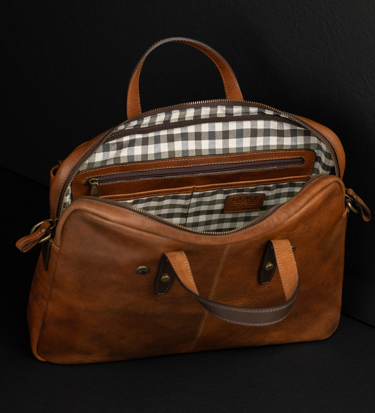 Bolso para portátil/maletín de cuero: Lanark