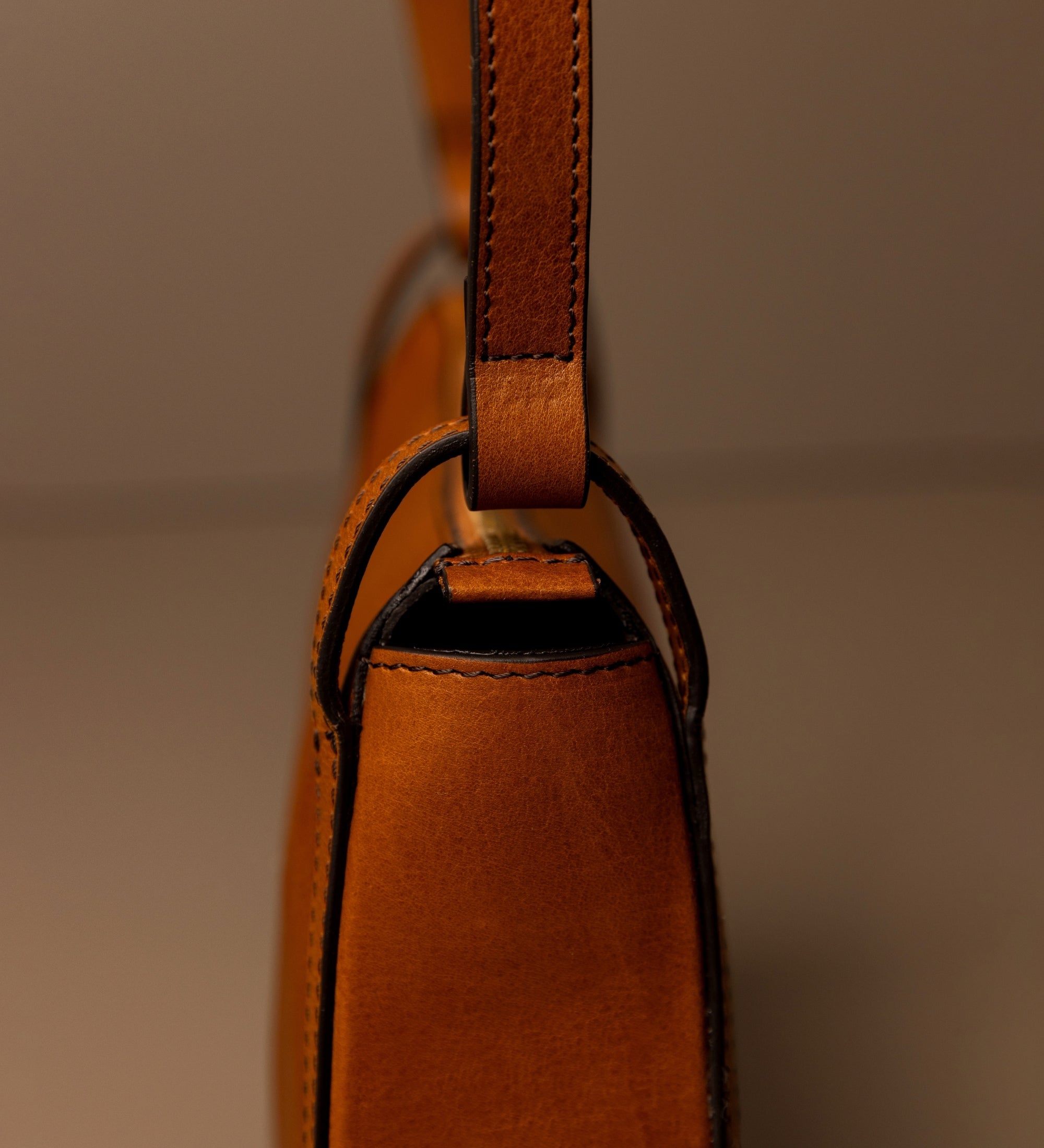 Bolso hobo de cuero para mujer: La Noia