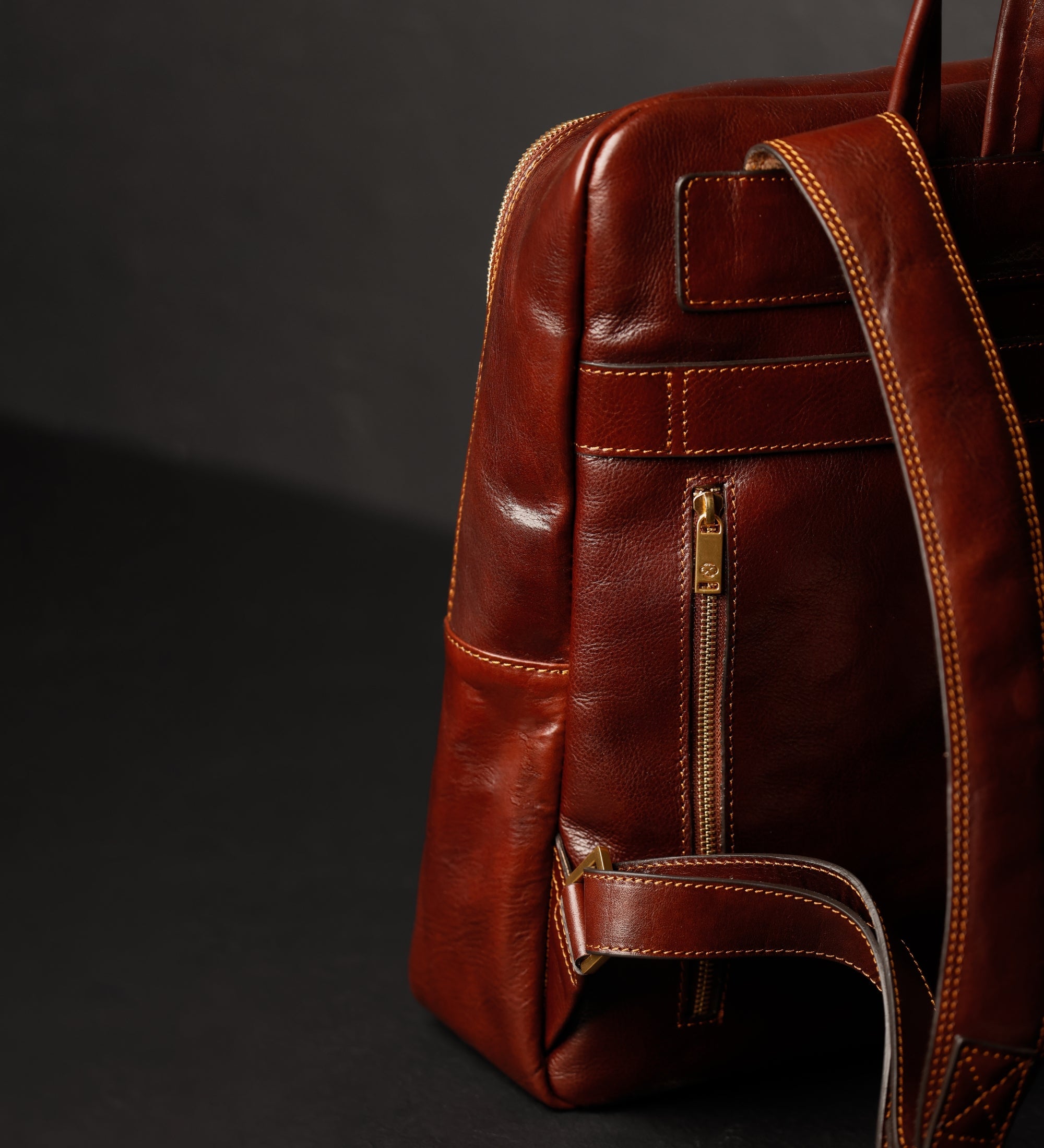 Mochila de cuero grande para hombre: The Divine Comedy