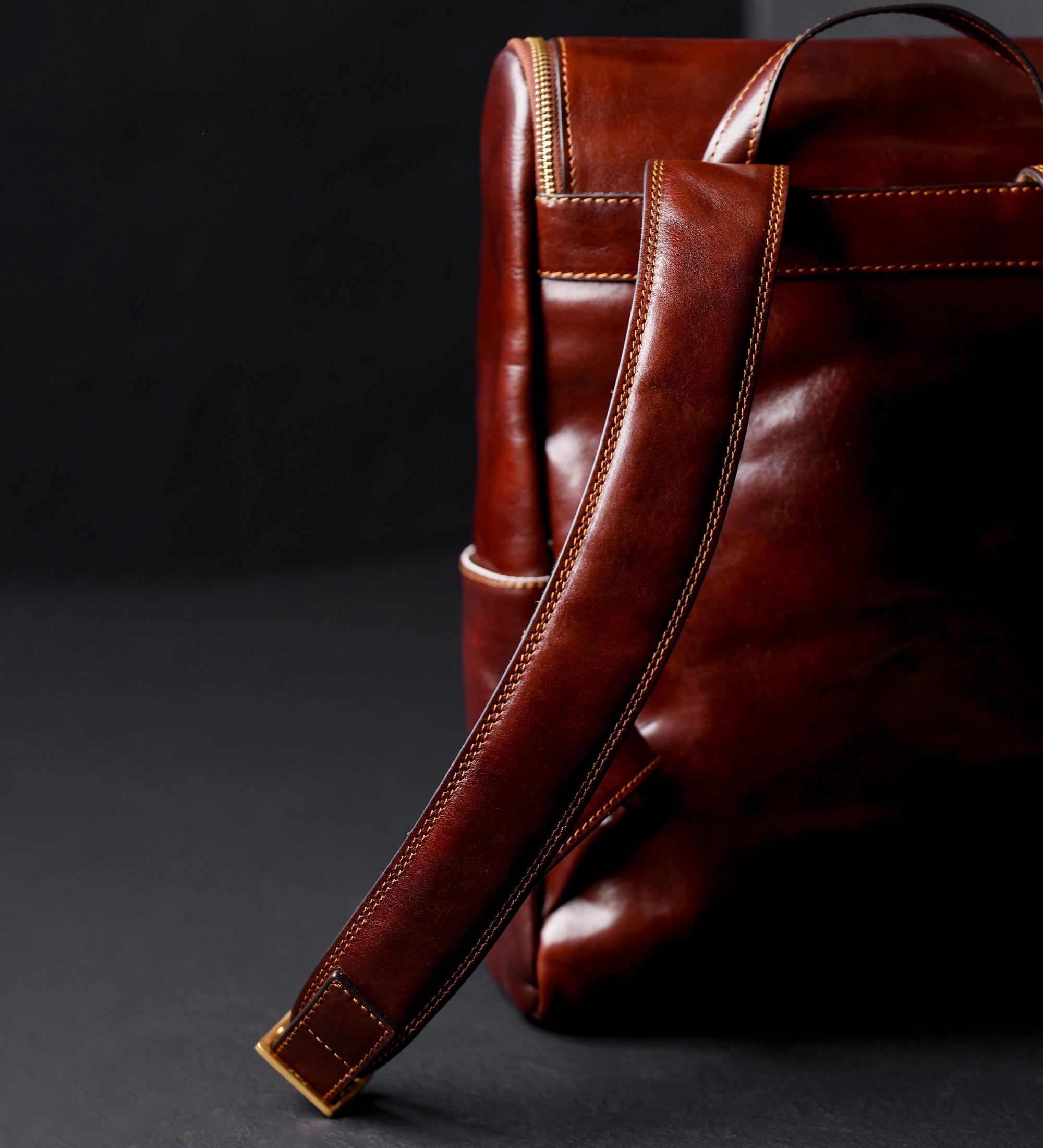 Mochila de cuero grande: The Odyssey