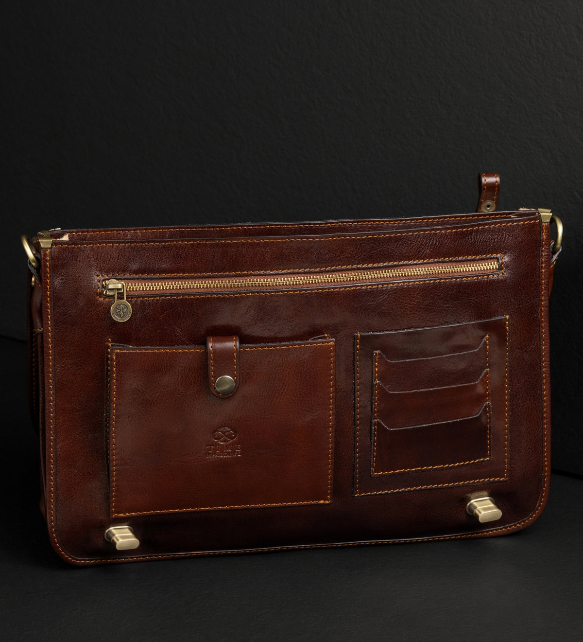 Bolso para portátil/maletín de cuero: Illusions