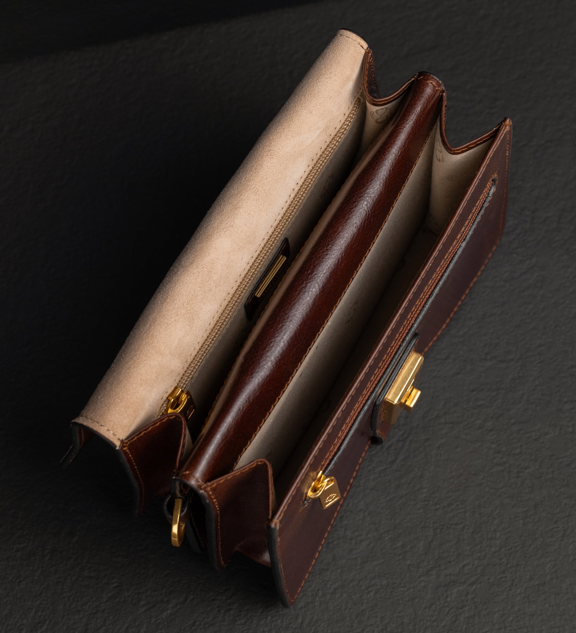 Bolso/cartera de mano de cuero: The Maltese Falcon