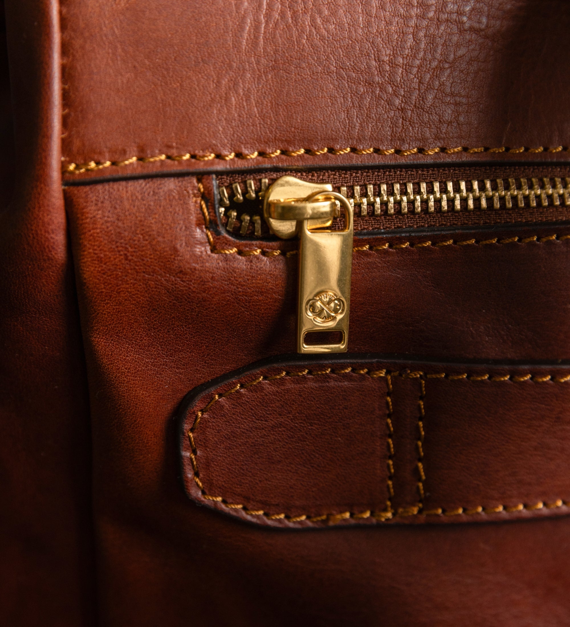 Mochila de cuero: The Good Earth