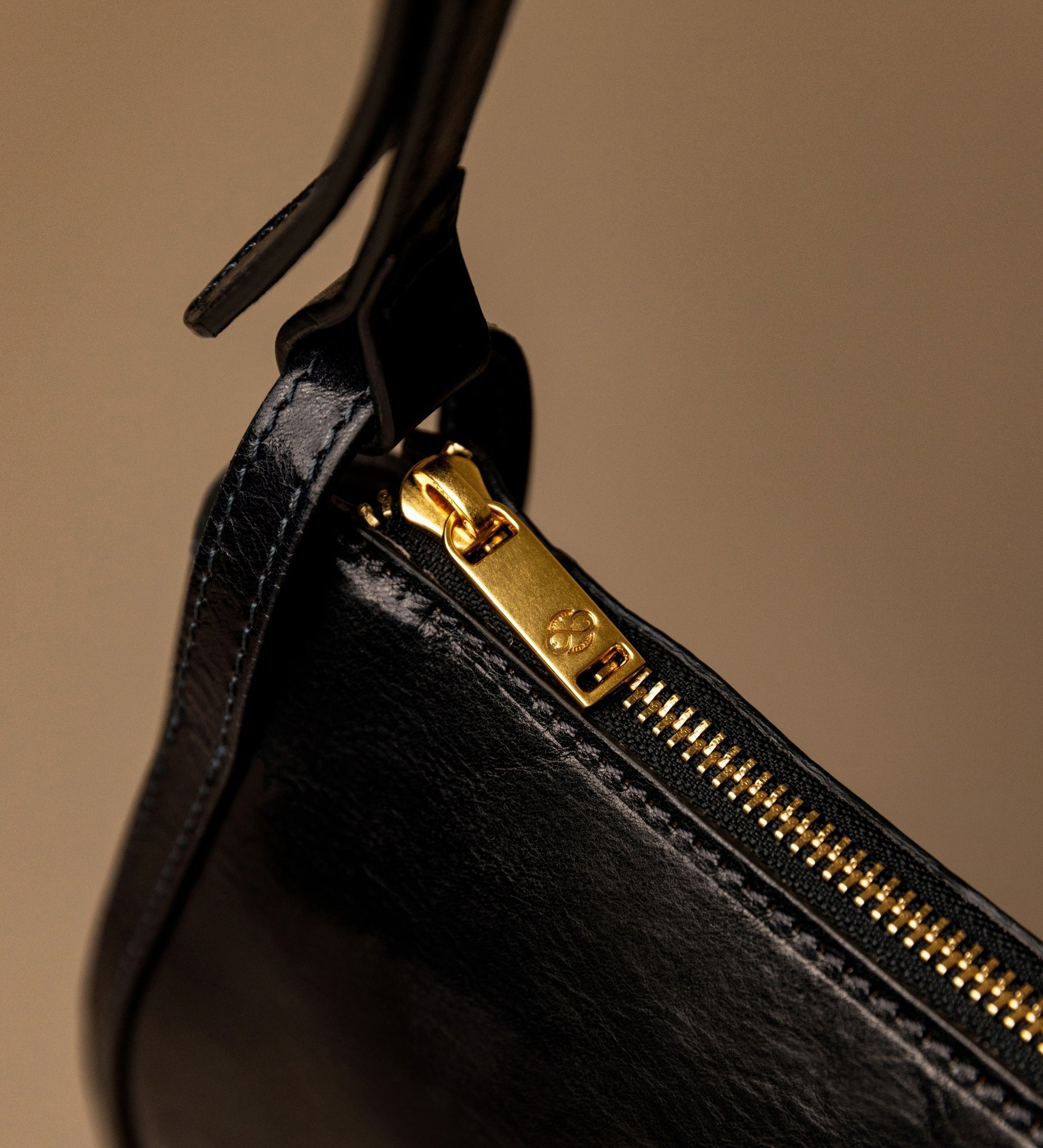 Bolso hobo de cuero para mujer: La Noia