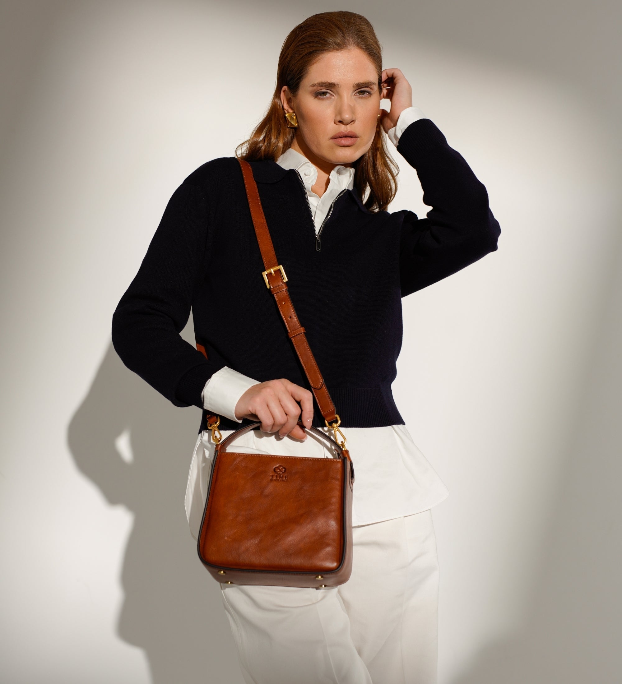 Bolso tote/bolso de mano de cuero para mujer: Alms for Oblivion