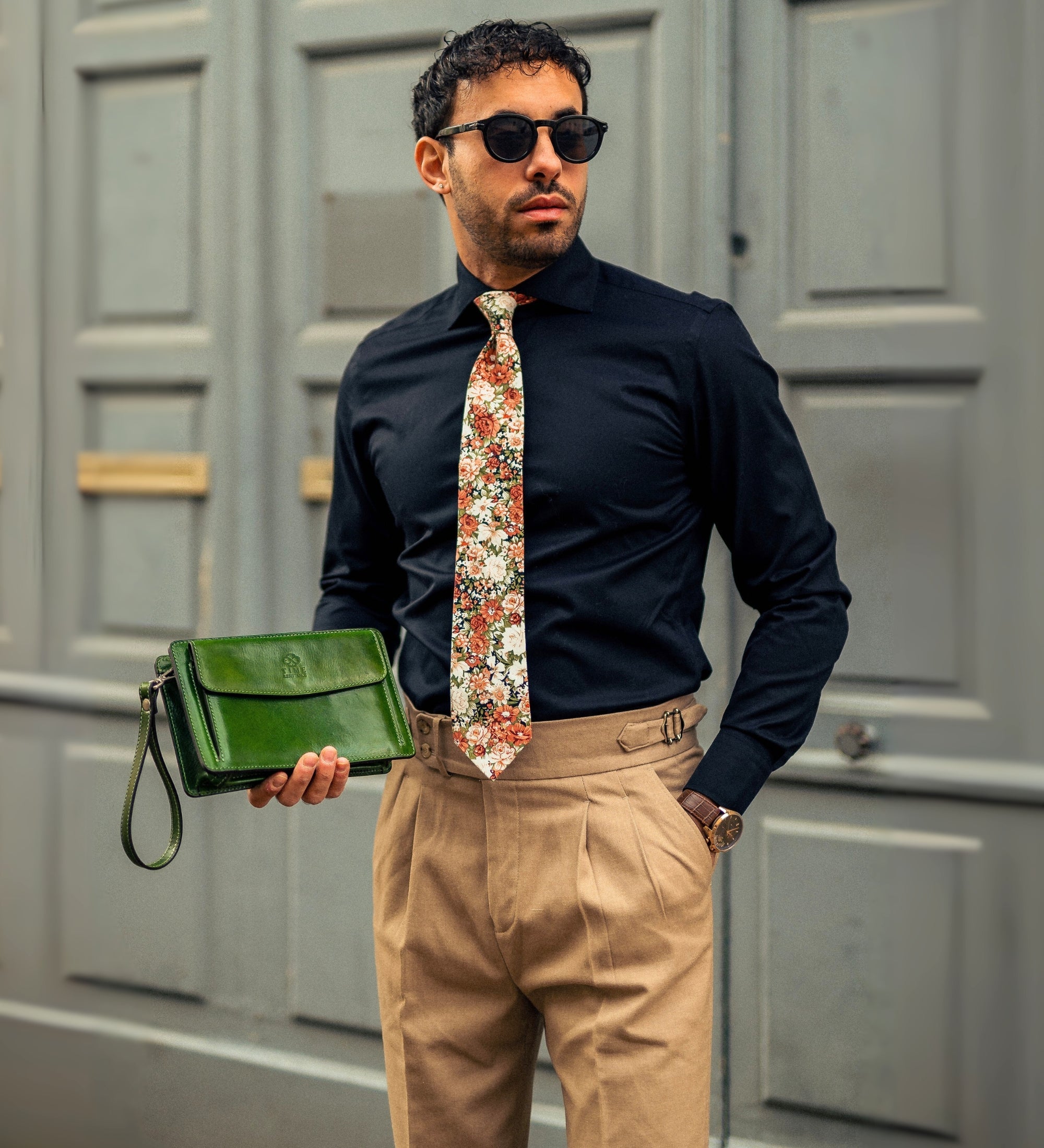 Cartera de mano de cuero: Decameron