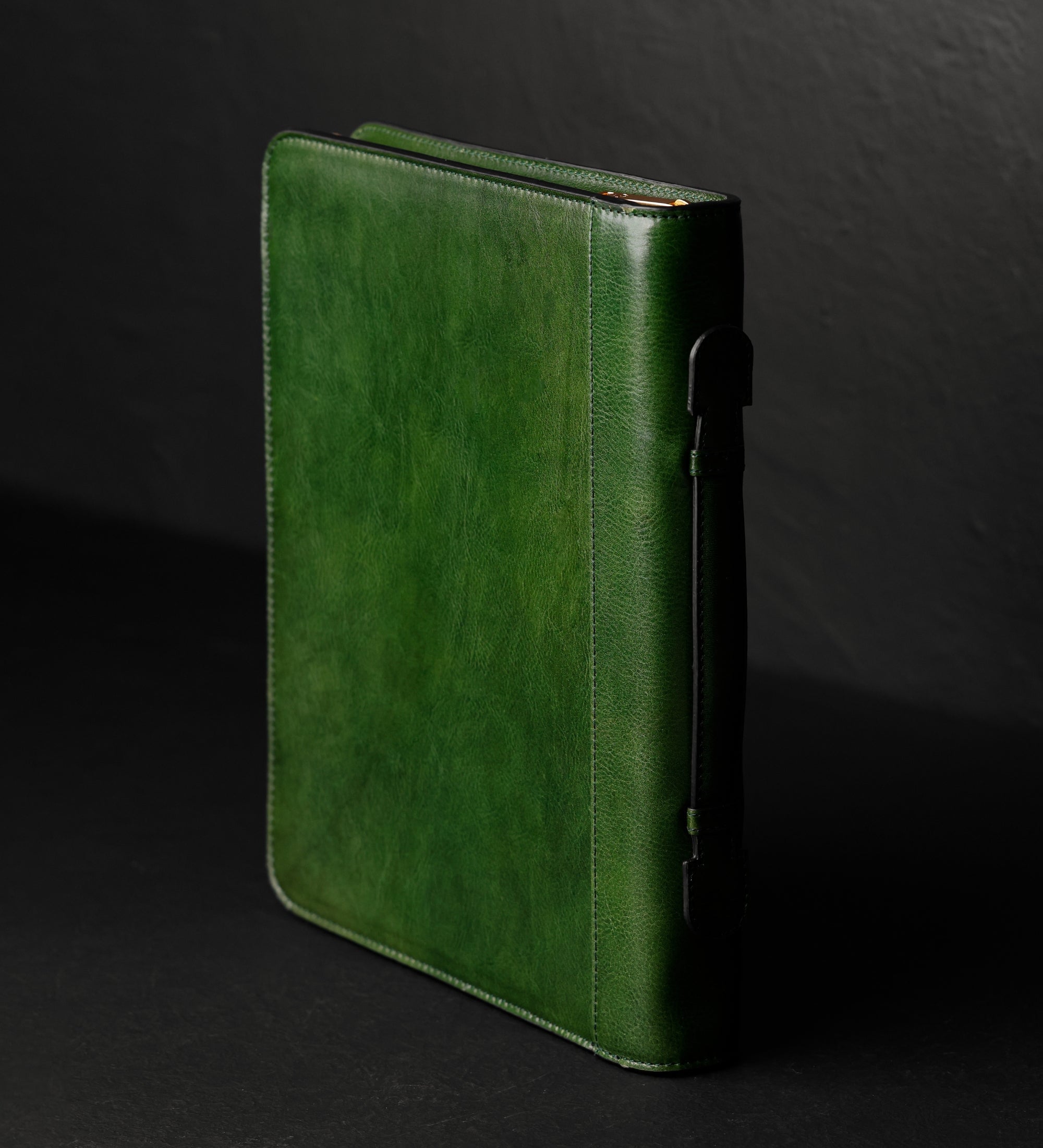 Portadocumentos de cuero con carpeta: Joy in the Morning