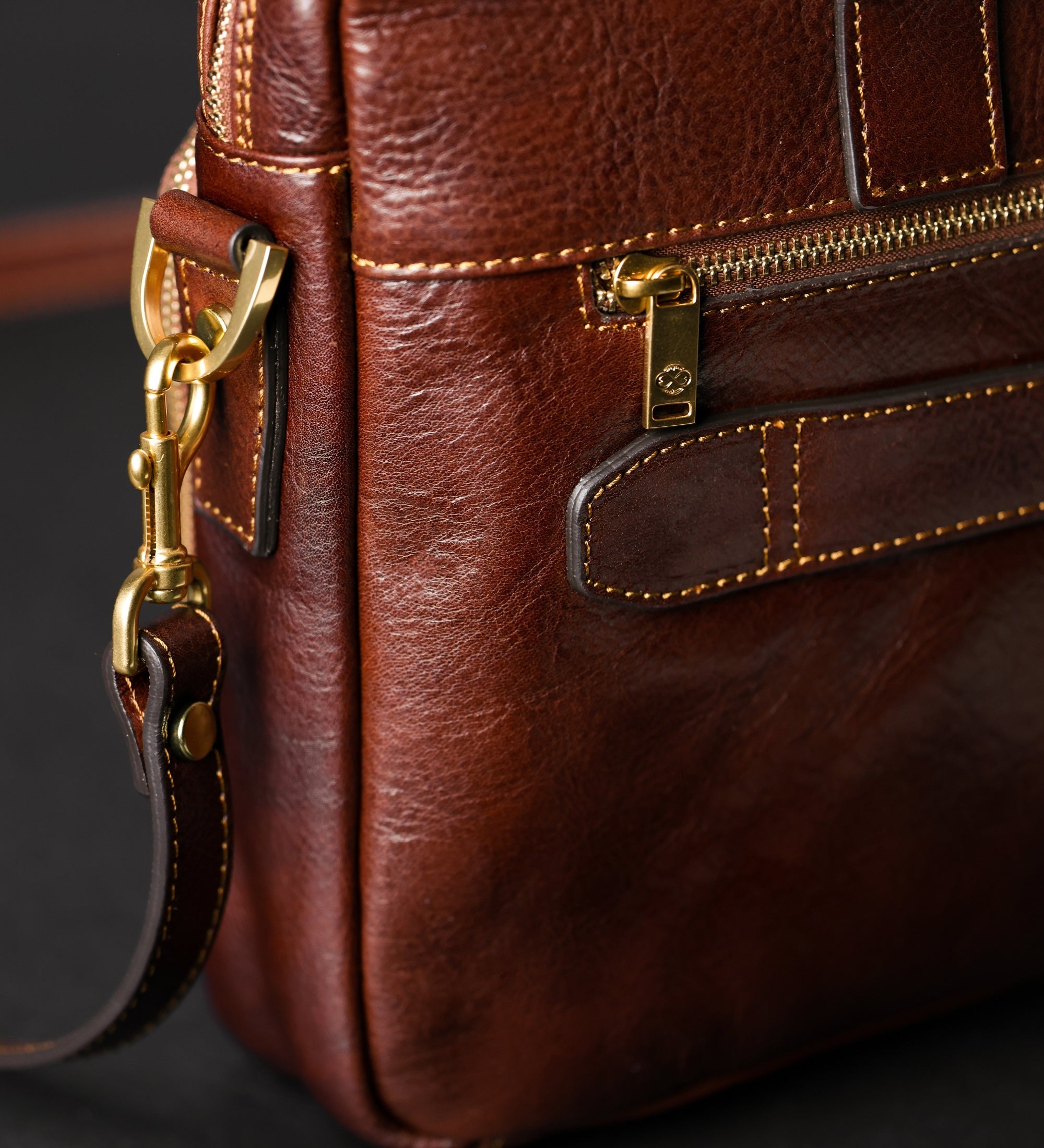 Bolso para portátil/maletín de cuero: Orlando