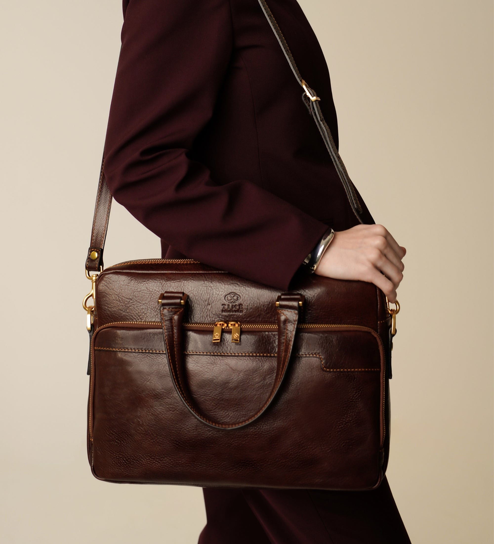 Bolso para portátil/maletín de cuero para mujer: Orlando