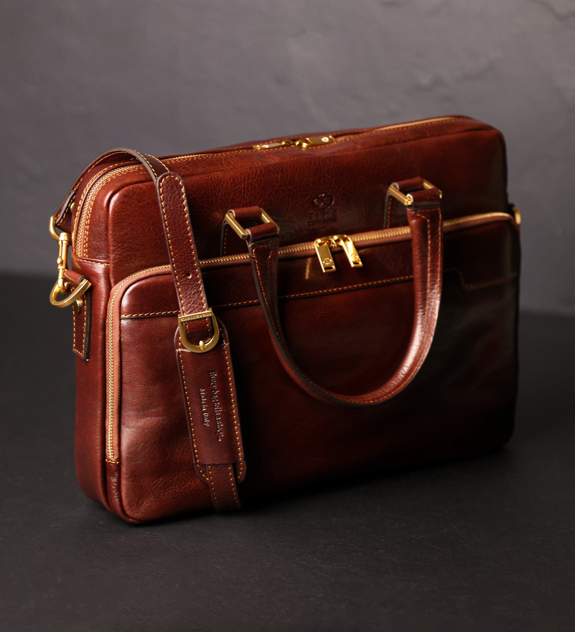 Bolso para portátil/maletín de cuero para mujer: Orlando
