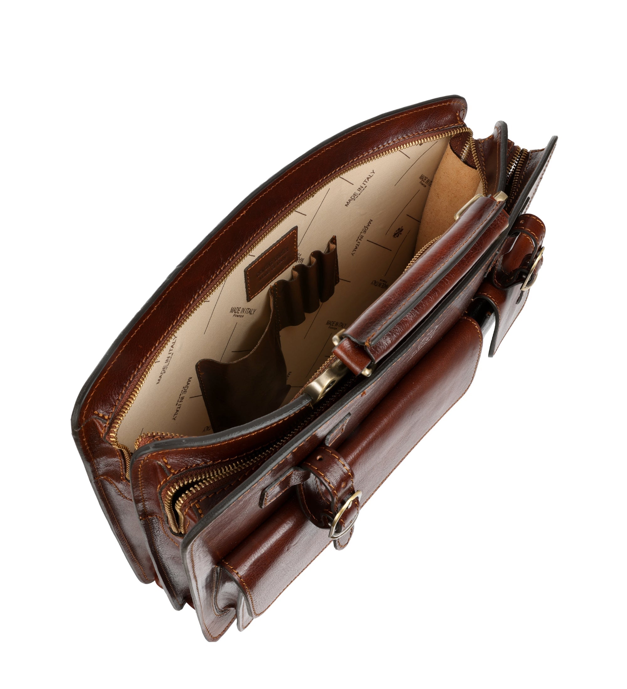 Maletín, bolso tipo satchel de cuero: The Prophet