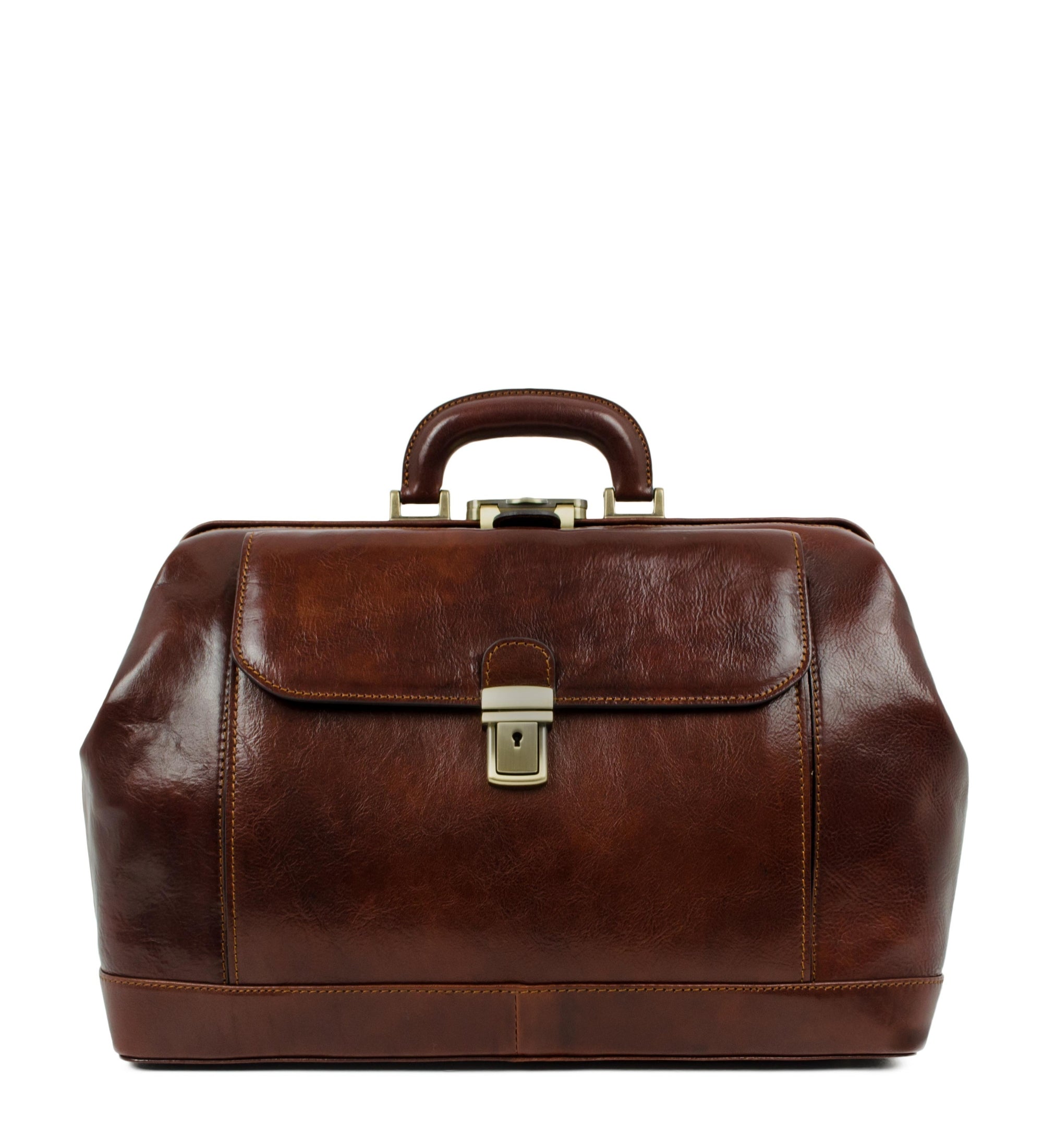 Bolso de médico de cuero italiano grande: Hamlet