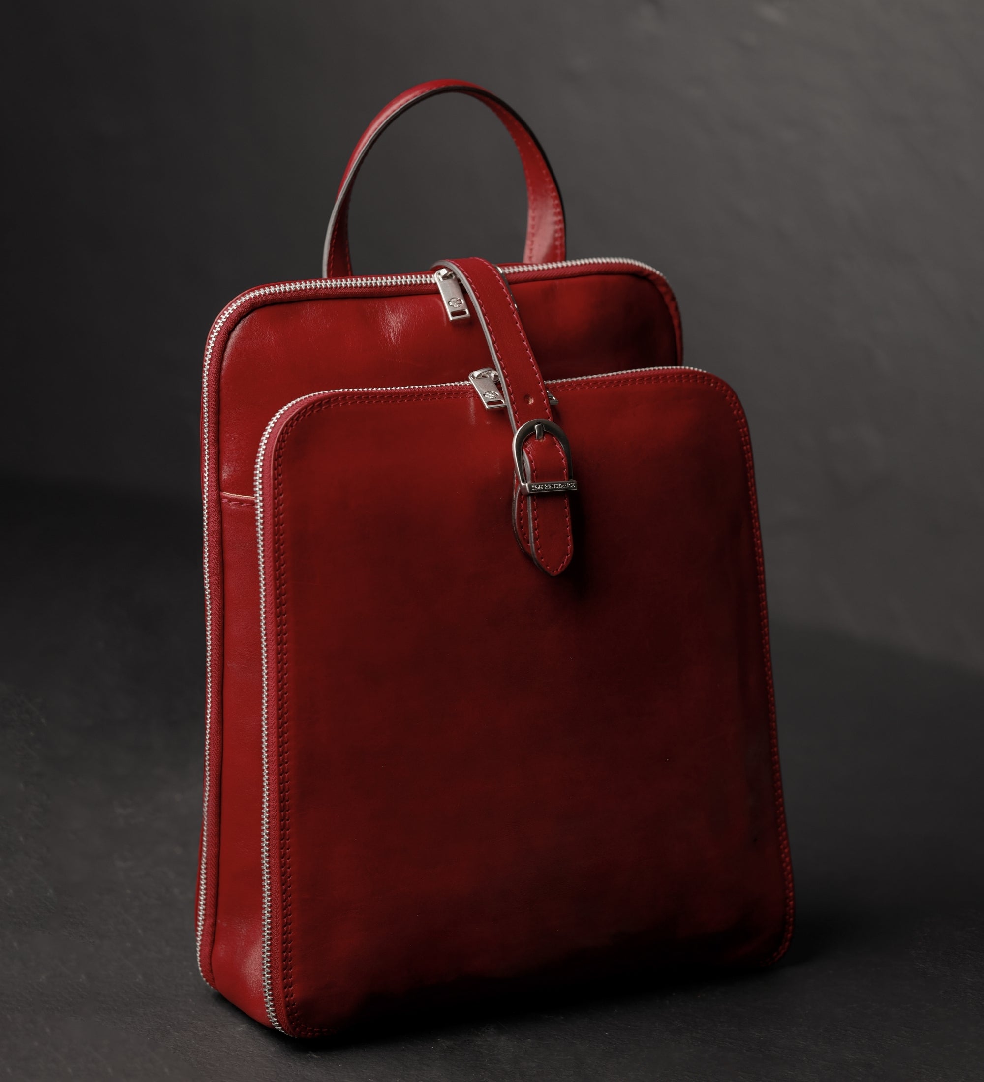 Bolso de hombro/mochila de cuero convertible para mujer: Clarissa