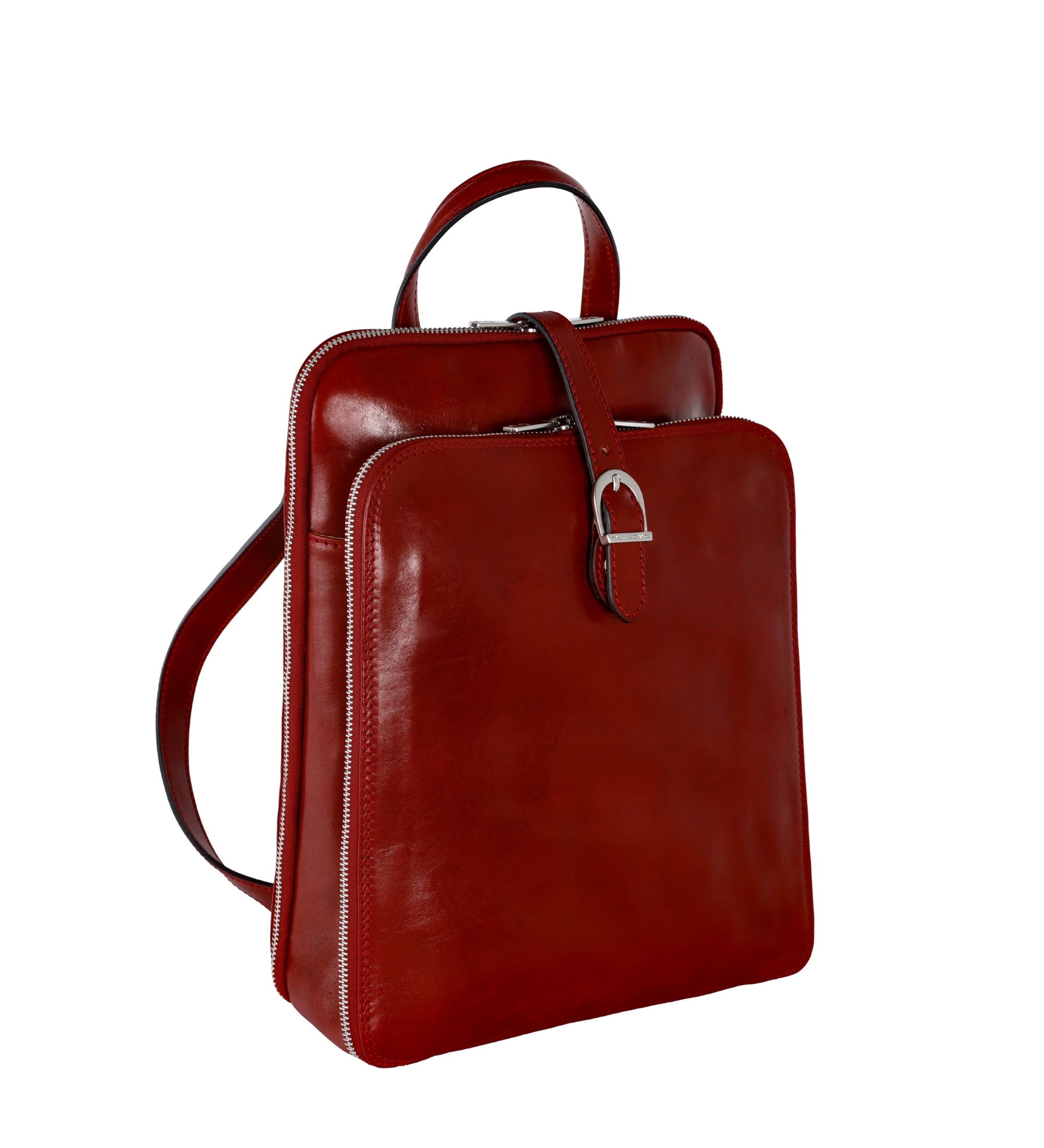 Bolso de hombro/mochila de cuero convertible para mujer: Clarissa