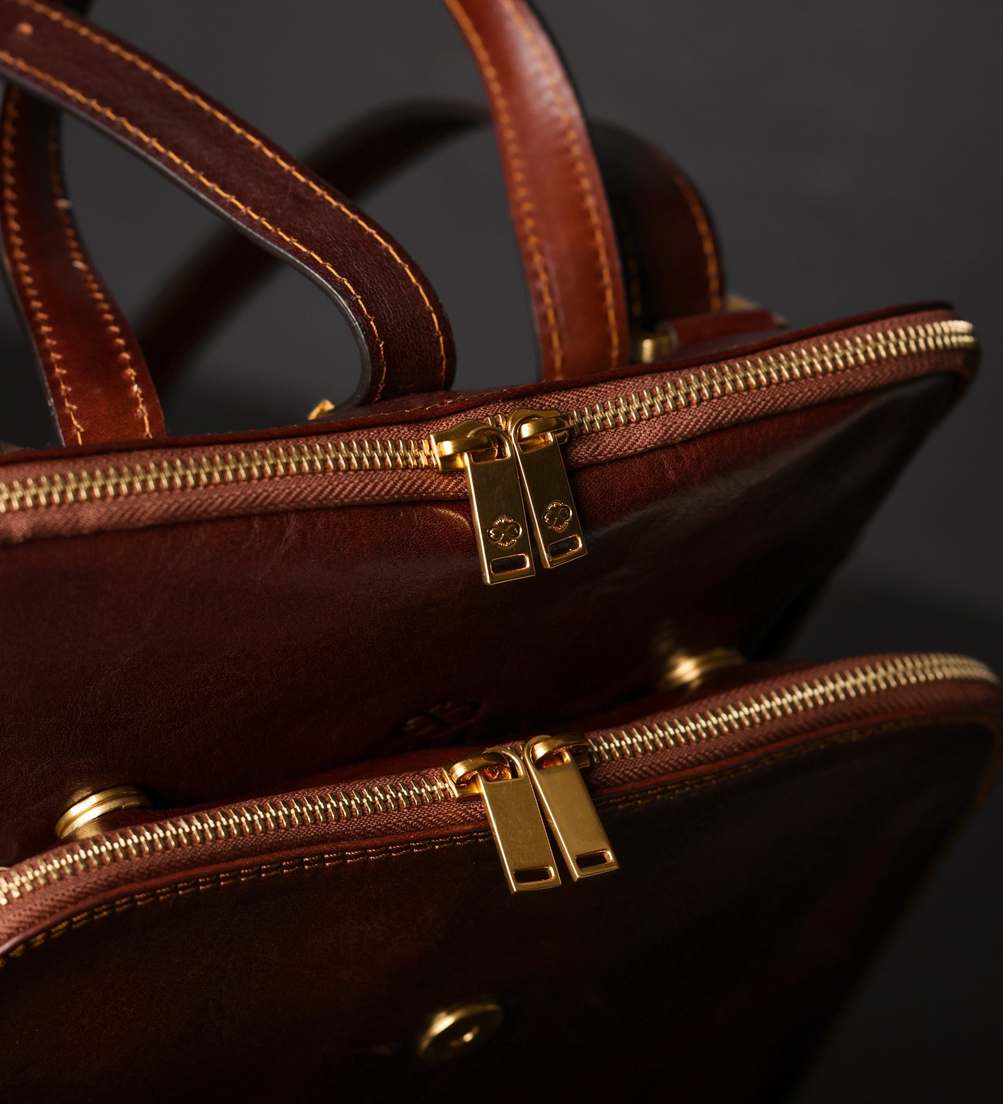 Bolso de hombro/mochila de cuero convertible para mujer: Clarissa