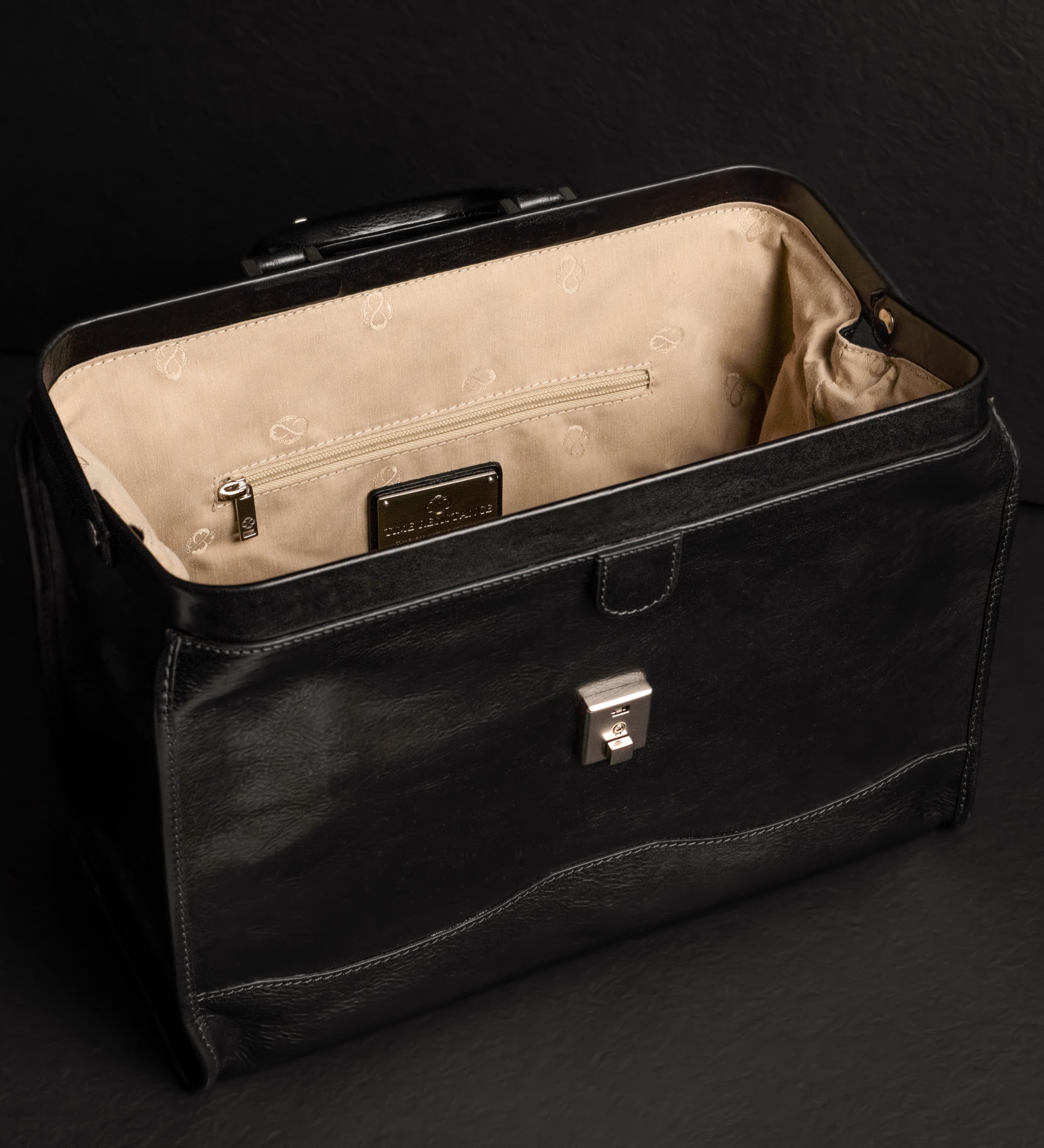 Bolso de médico de cuero pequeño para mujer: David Copperfield