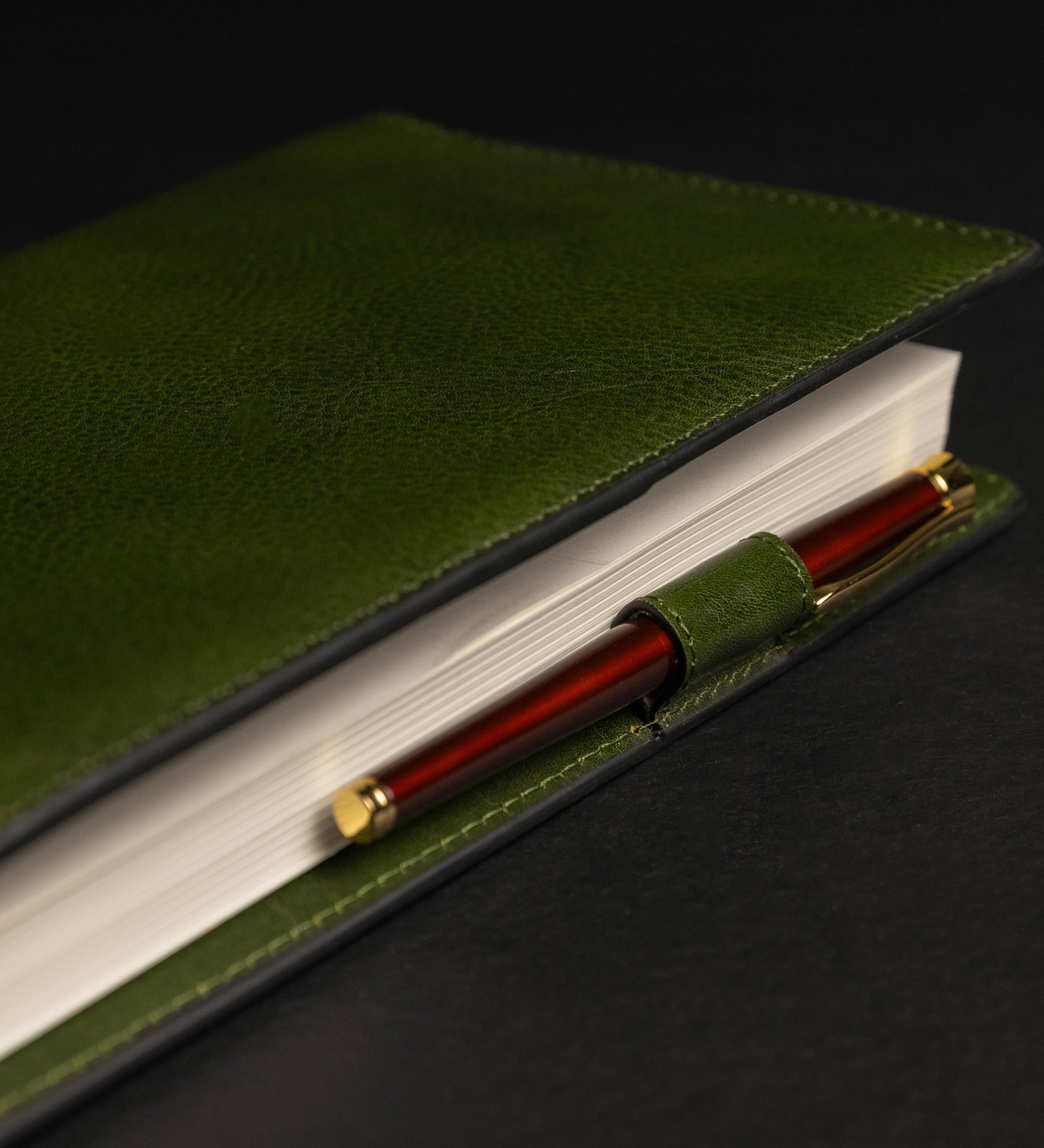Cuaderno personal de cuero para mujer con bloc de notas A5 recargable: The Diary of a Nobody