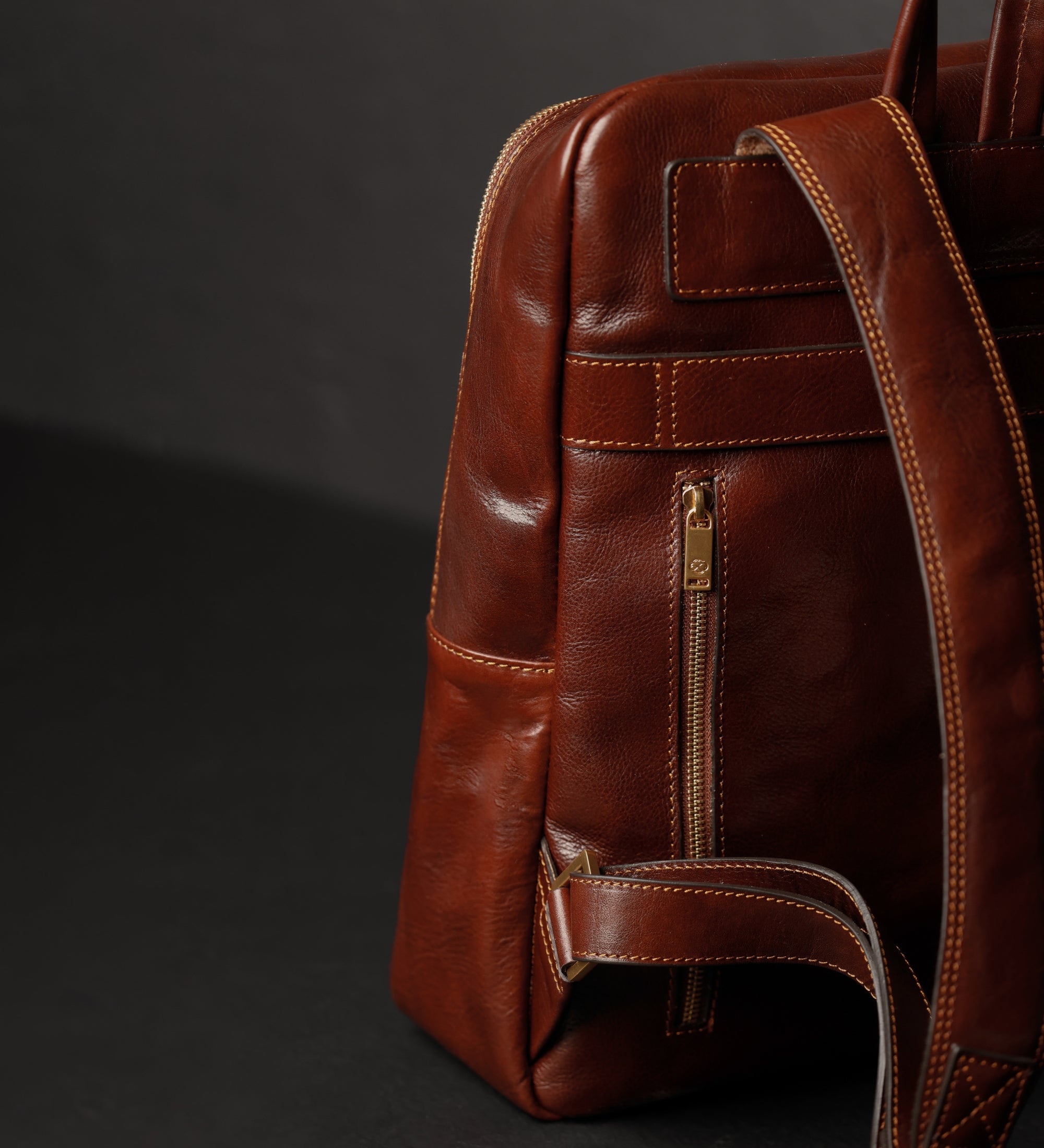 Mochila de cuero grande para hombre: The Divine Comedy