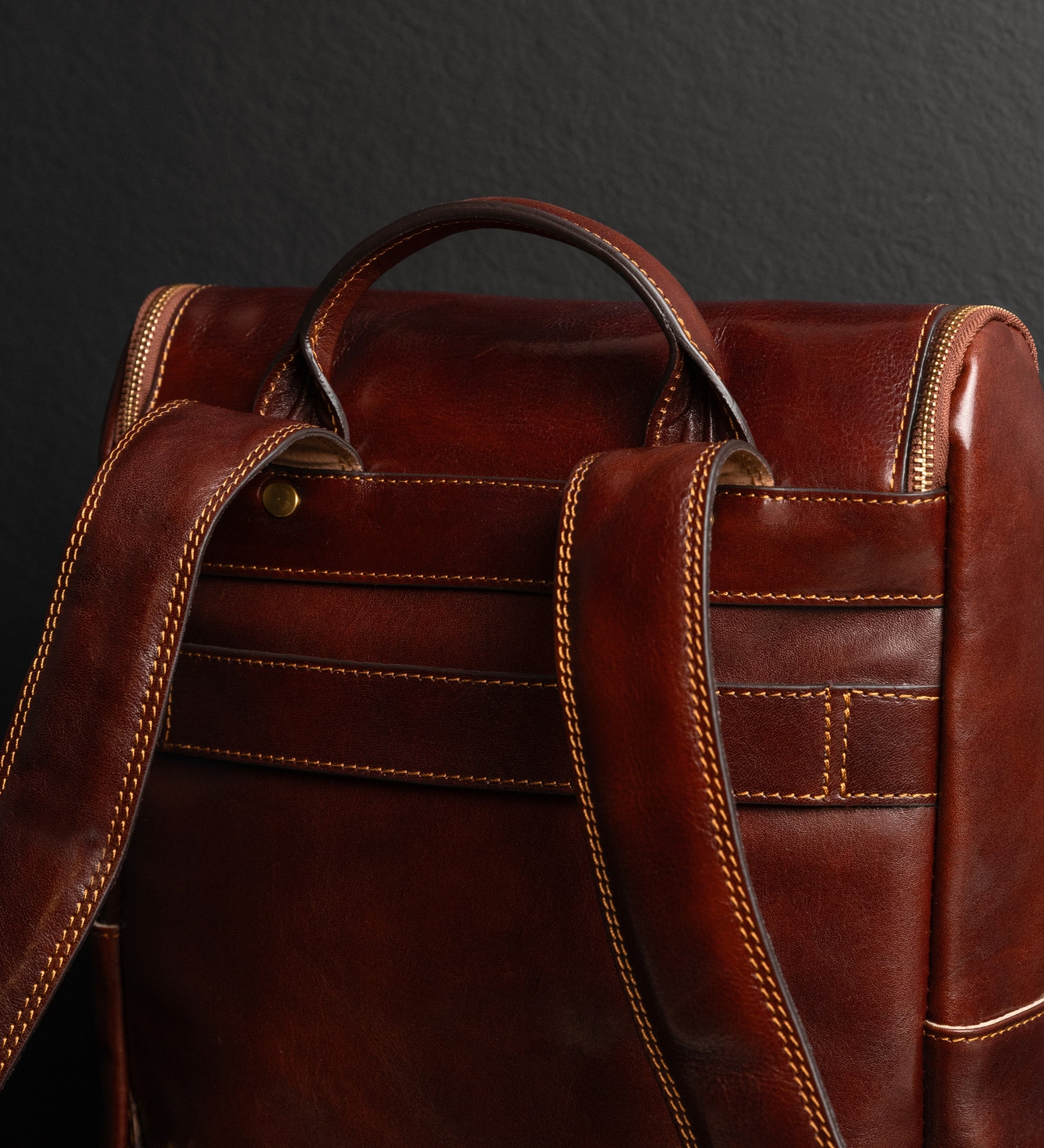 Mochila de cuero grande para mujer: The Odyssey